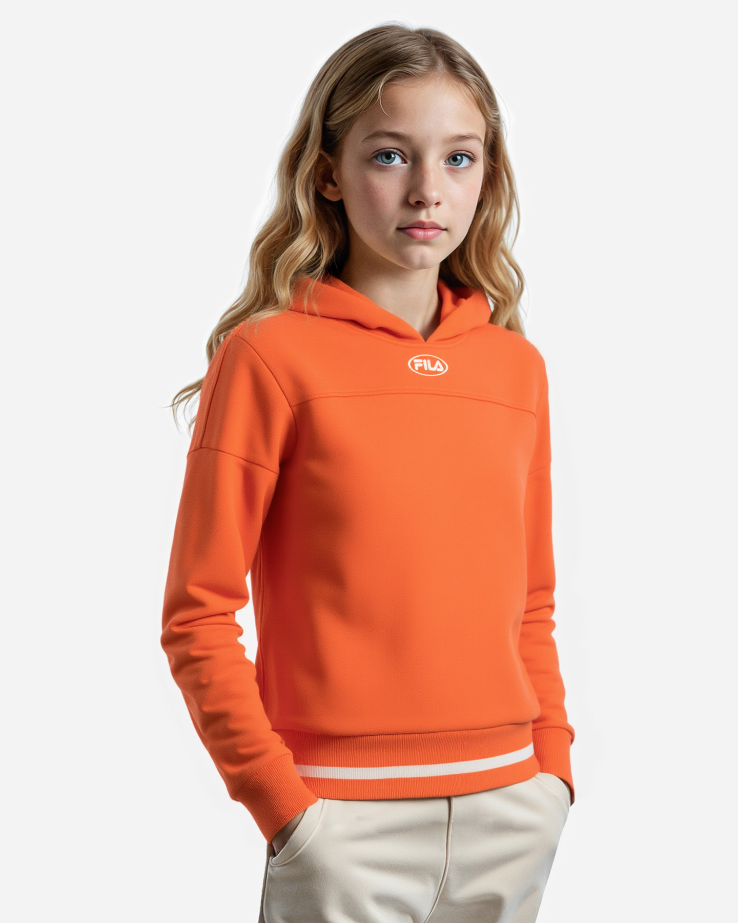 Felpa FILA CONTEMPORARY STREET STYLE JR - Rosso - 3 | Cisalfa Sport