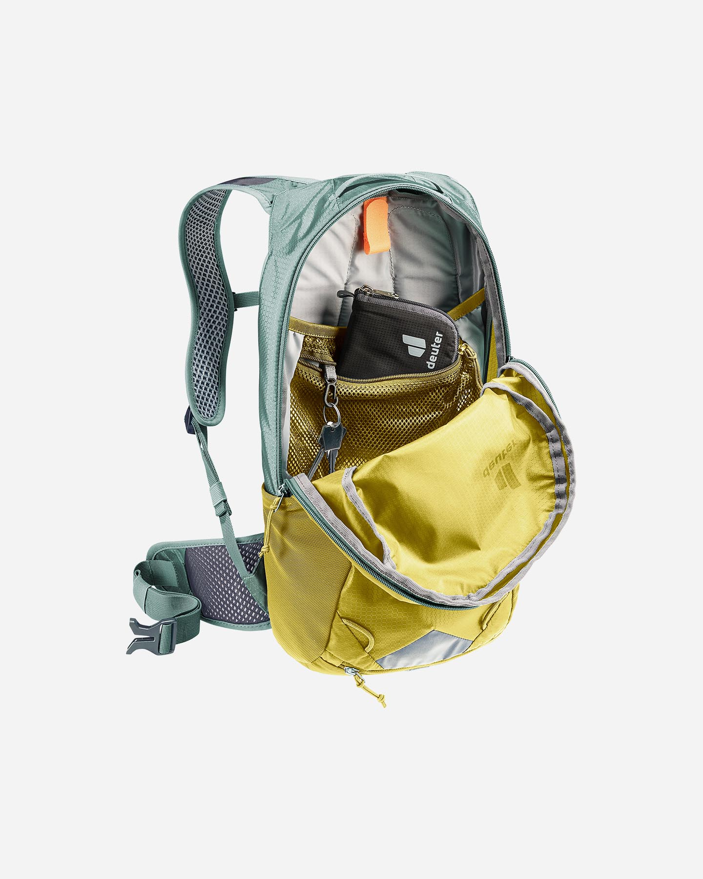 Zaino trail running DEUTER RACE X 12 RC  - Giallo - 3 | Cisalfa Sport