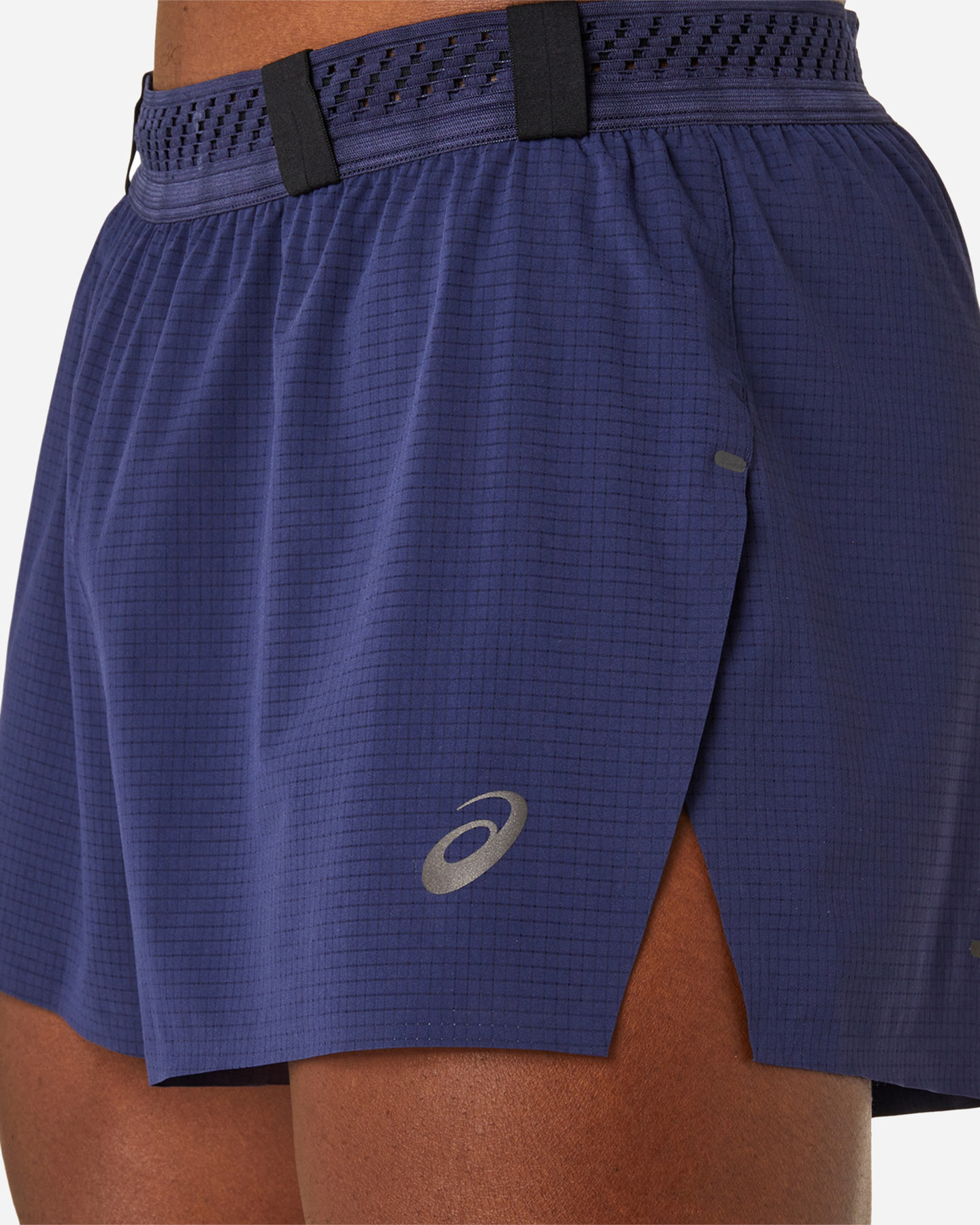 Short running ASICS METARUN SPLIT M - Blu - 4 | Cisalfa Sport