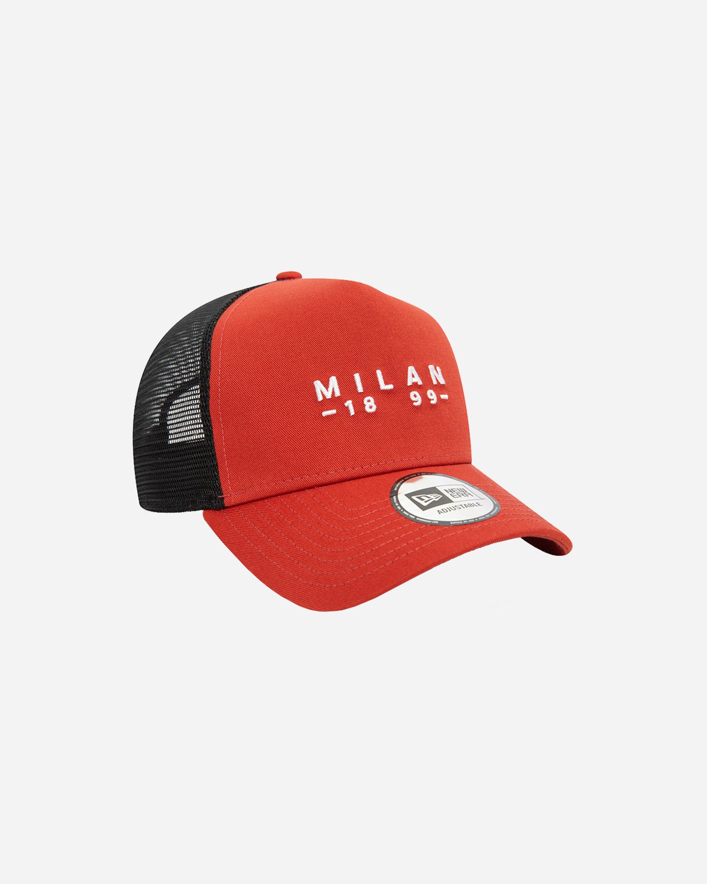 Accessorio calcio ufficiale NEW ERA MILAN SEASONAL WORDMARK EF TRUCKER M - Marrone - 2 | Cisalfa Sport