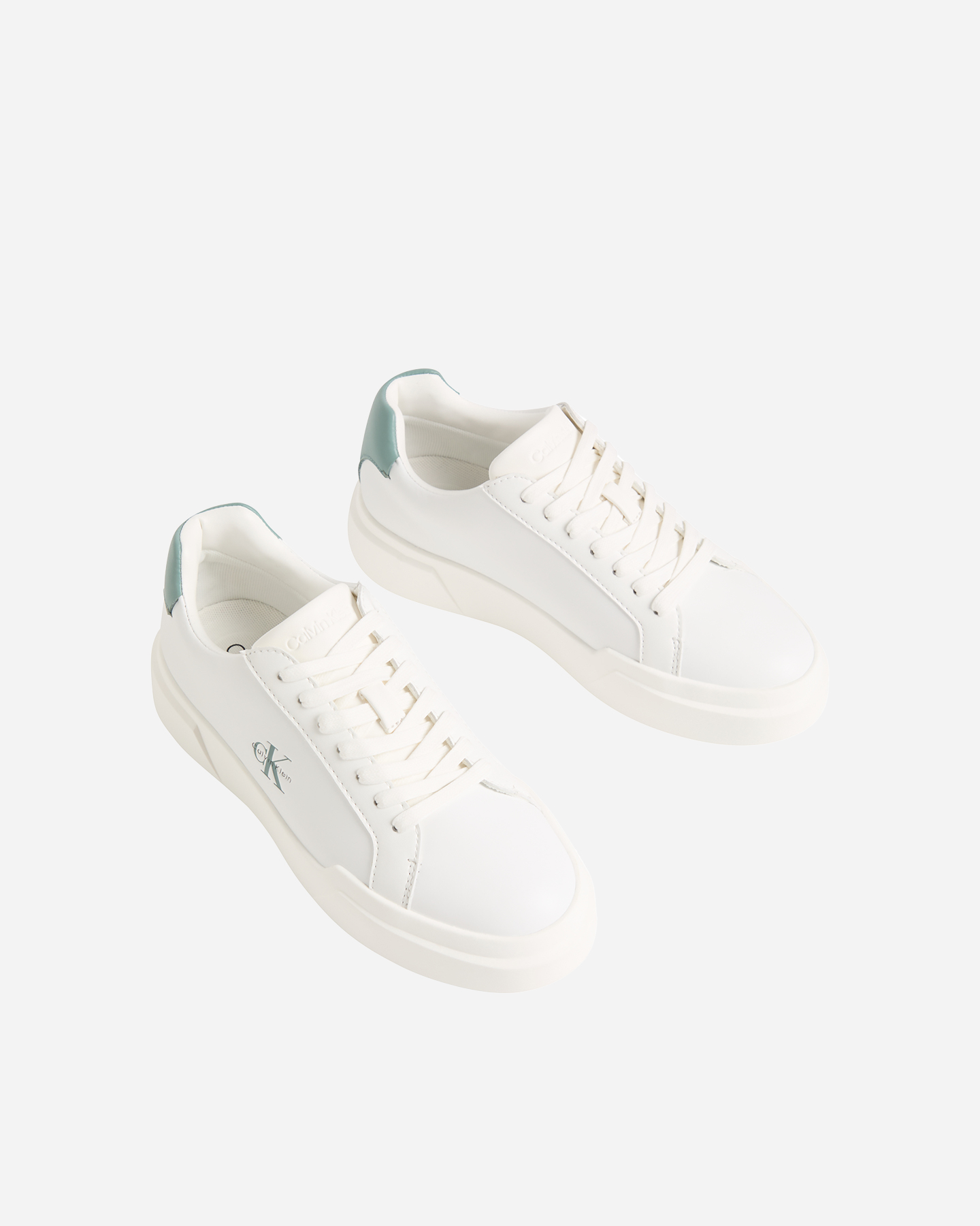 Scarpe sneakers CALVIN KLEIN JEANS CHUNKY CUPSOLE LACEUP LTH W - Bianco - 1 | Cisalfa Sport