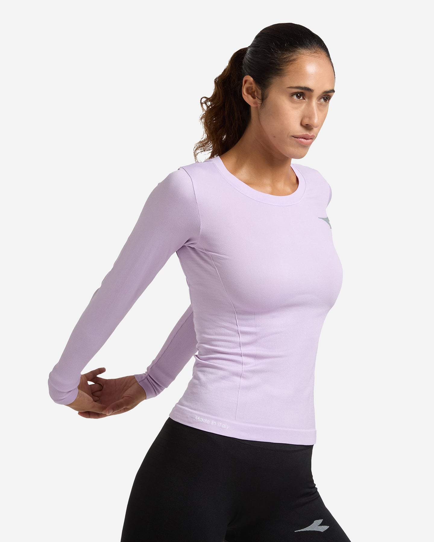 Maglia running DIADORA STRATOUNO W - Viola - 3 | Cisalfa Sport