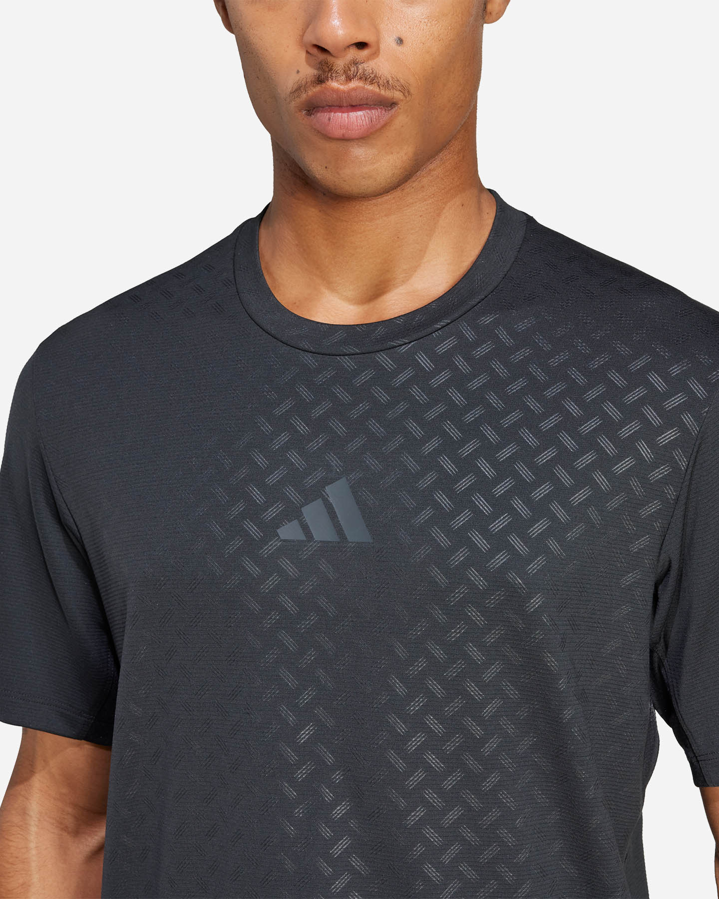 T-shirt training ADIDAS POWER 3STRIPES M - Nero - 4 | Cisalfa Sport