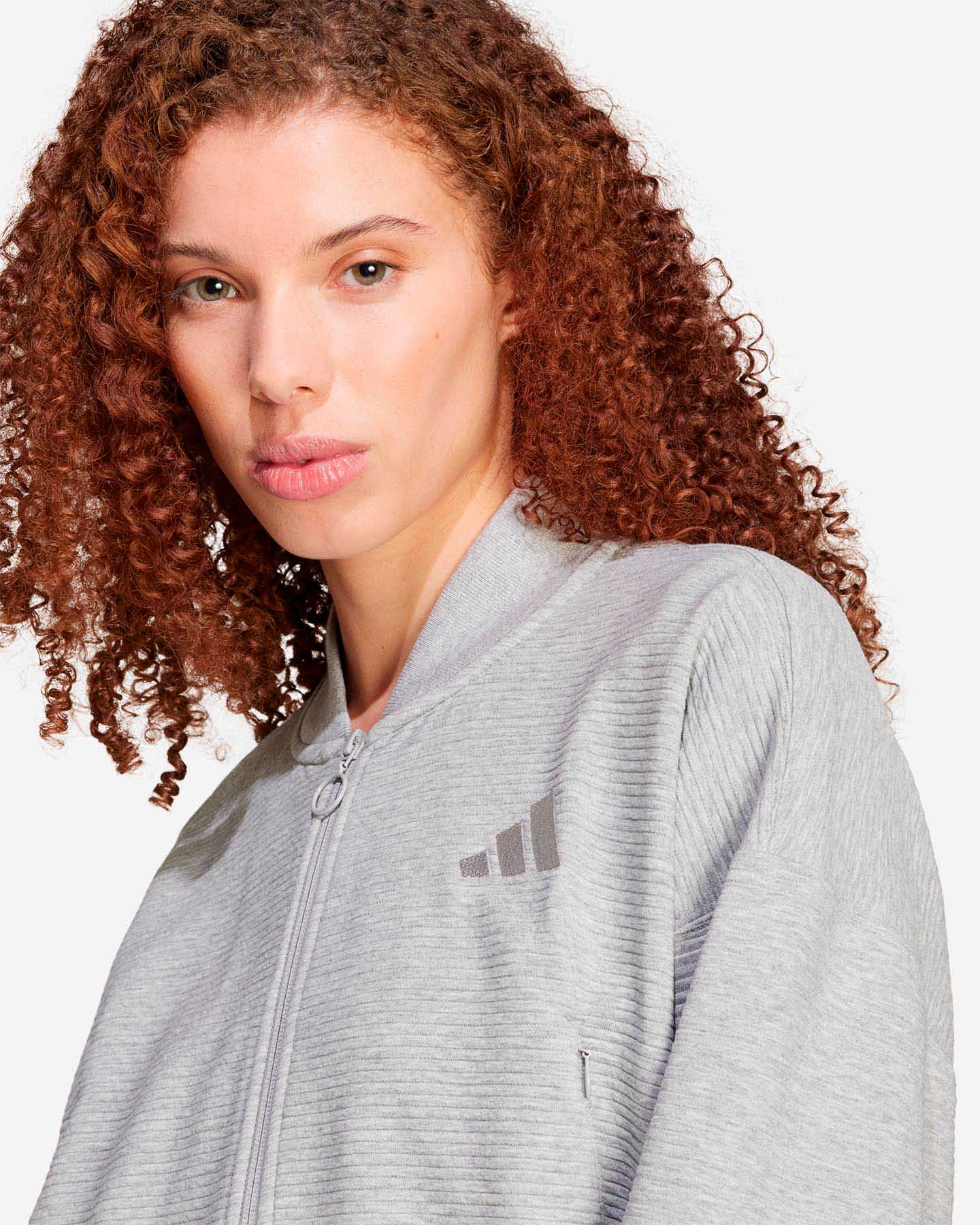 Felpa ADIDAS SMALL LOGO SZN W - Grigio - 4 | Cisalfa Sport