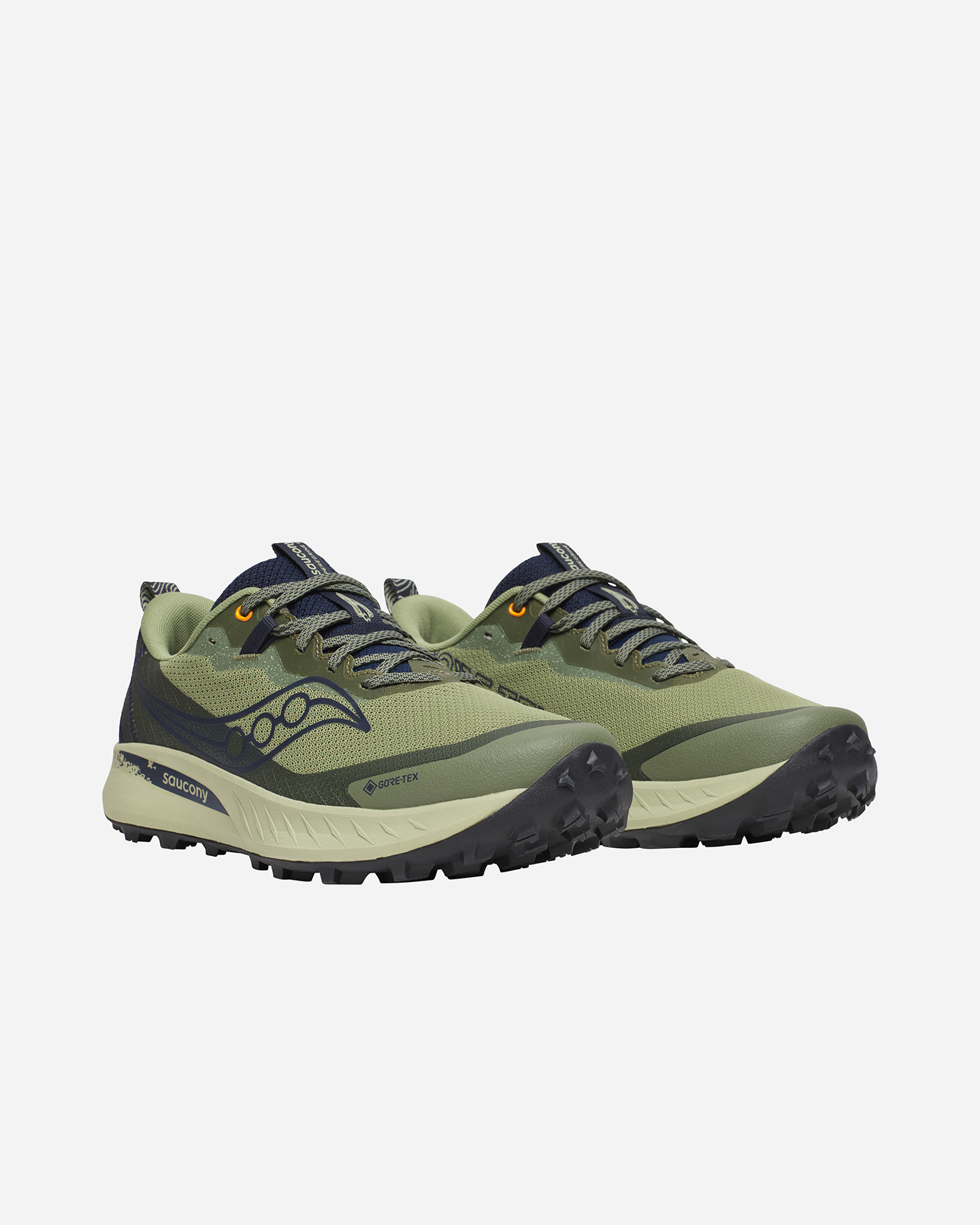 Scarpe trail SAUCONY PEREGRINE 15 GTX M - Verde - 1 | Cisalfa Sport
