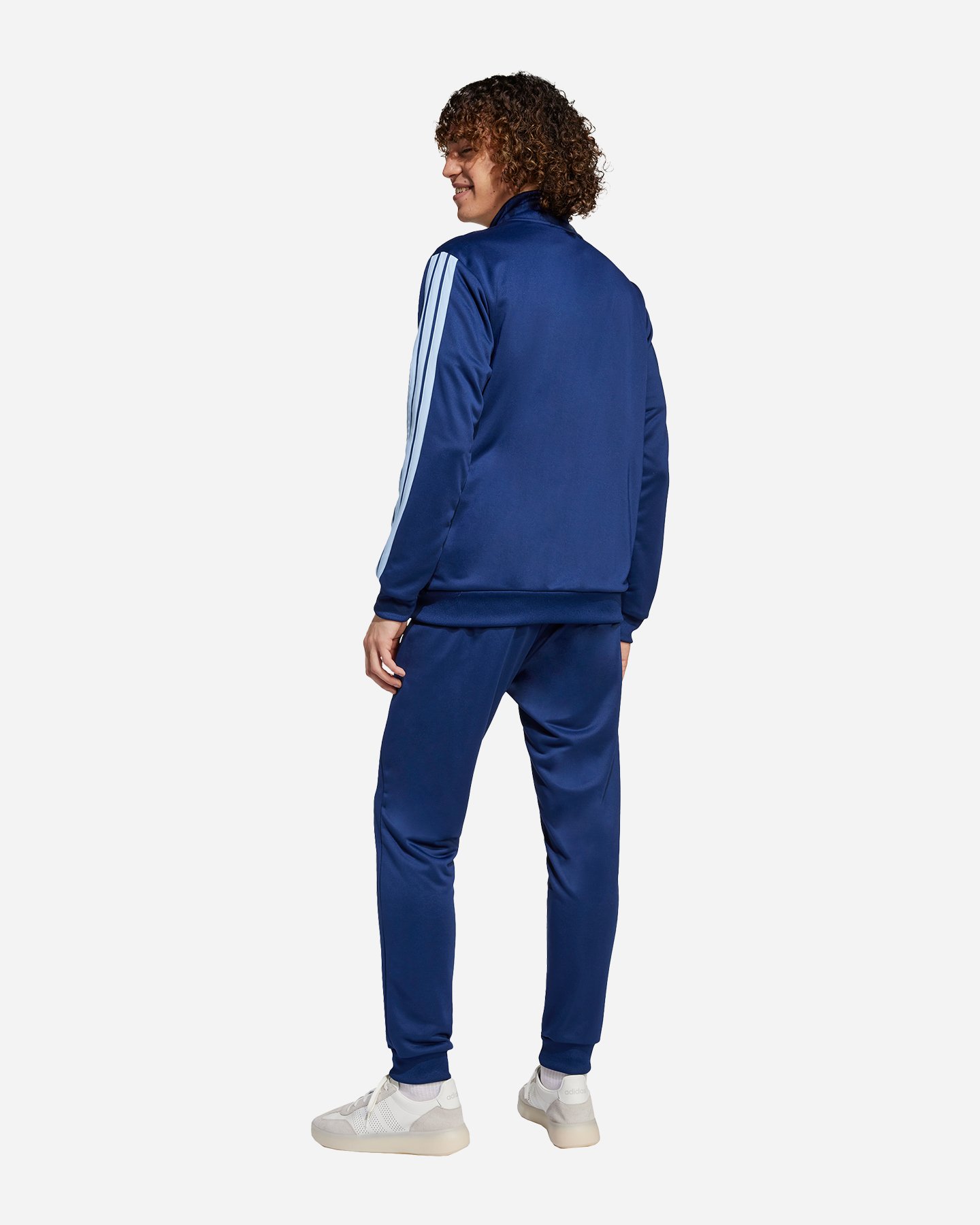 Tuta ADIDAS 3STRIPES M - Blu - 4 | Cisalfa Sport