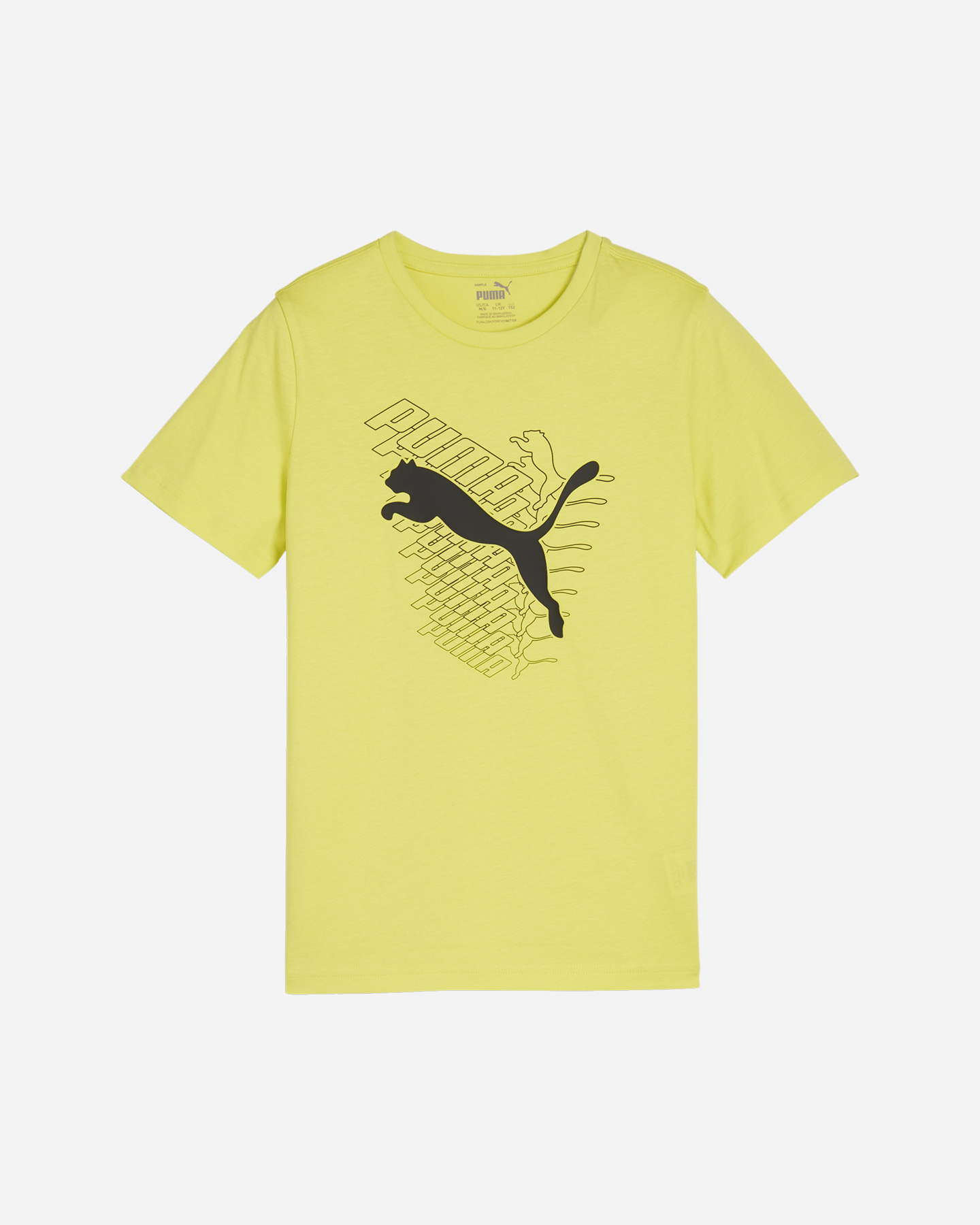 T-shirt PUMA GRAPHIC JR - Verde - 0 | Cisalfa Sport