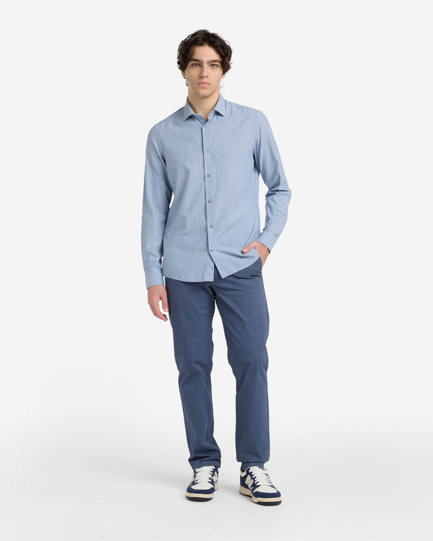 Camicia DACK'S ESSENTIAL M - Azzurro - 4 | Cisalfa Sport