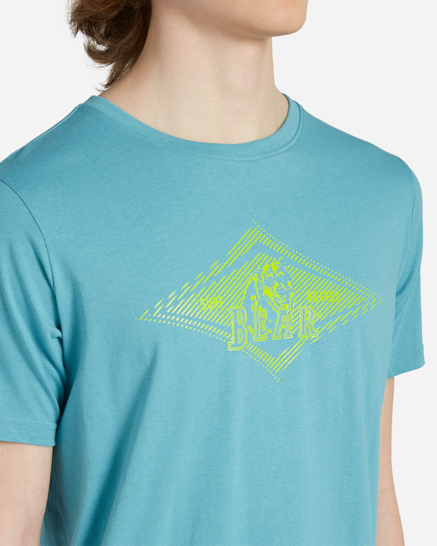 T-shirt BEAR LOGO M - Azzurro - 4 | Cisalfa Sport