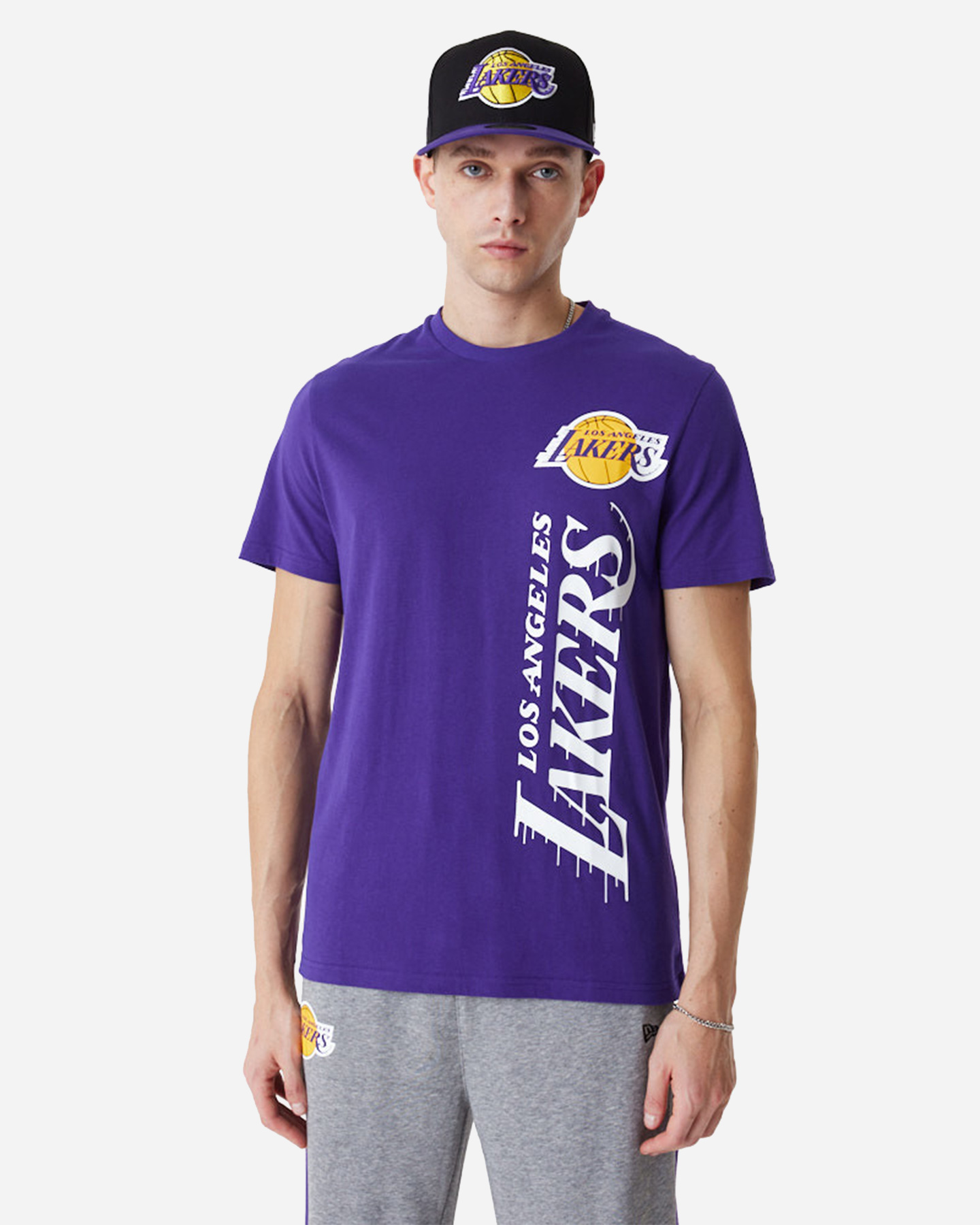 Image of New Era Team Colour Los Angeles Lakers M - Abbigliamento Basket - Uomo