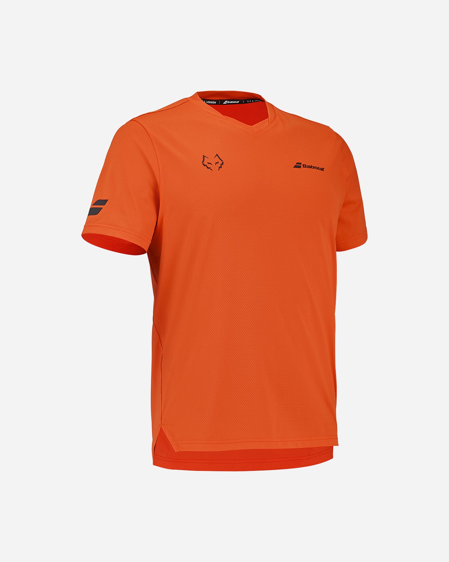 T-shirt tennis BABOLAT JUAN LEBRON M - Arancione - 1 | Cisalfa Sport
