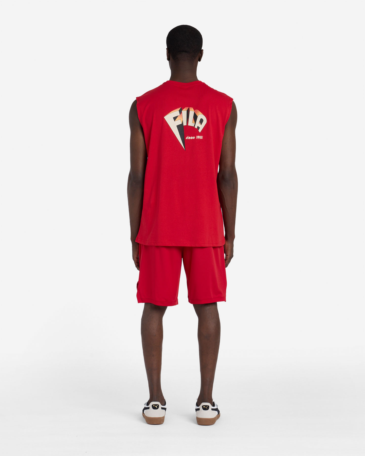 Canotta FILA ATHLEISURE DYNAMISM M - Rosso - 3 | Cisalfa Sport