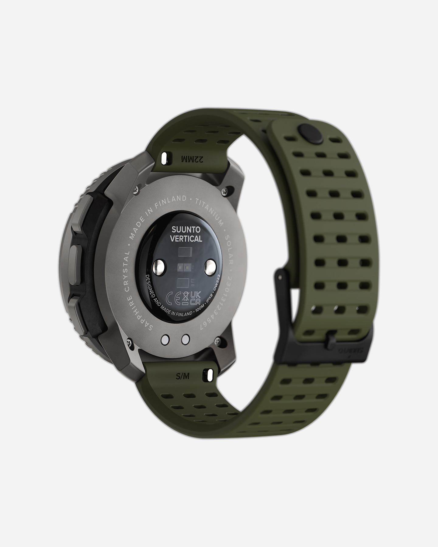Orologio multifunzione SUUNTO VERTICAL TITANIUM SOLAR  - Verde - 4 | Cisalfa Sport