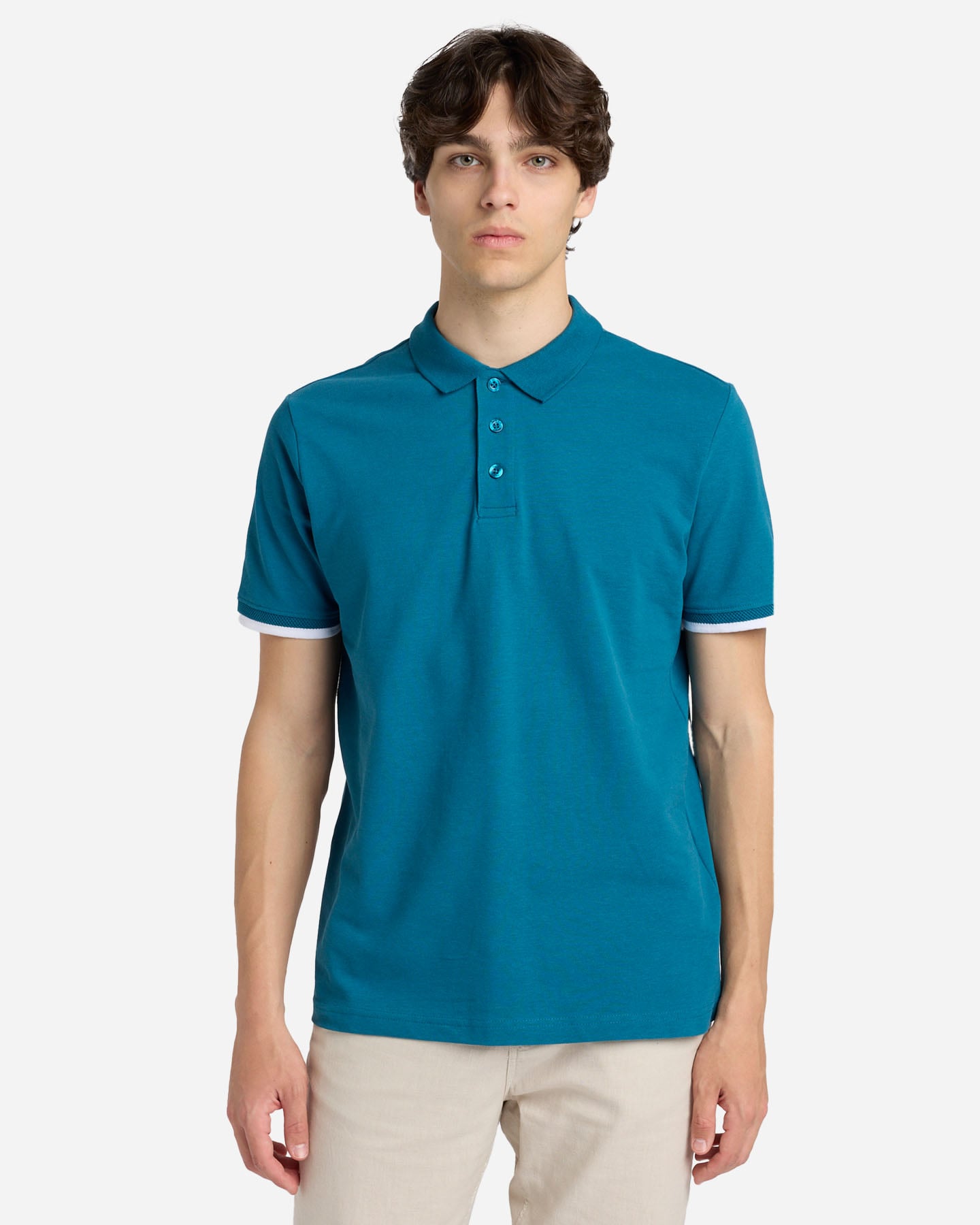 Polo DACK'S ESSENTIAL M - Azzurro - 1 | Cisalfa Sport