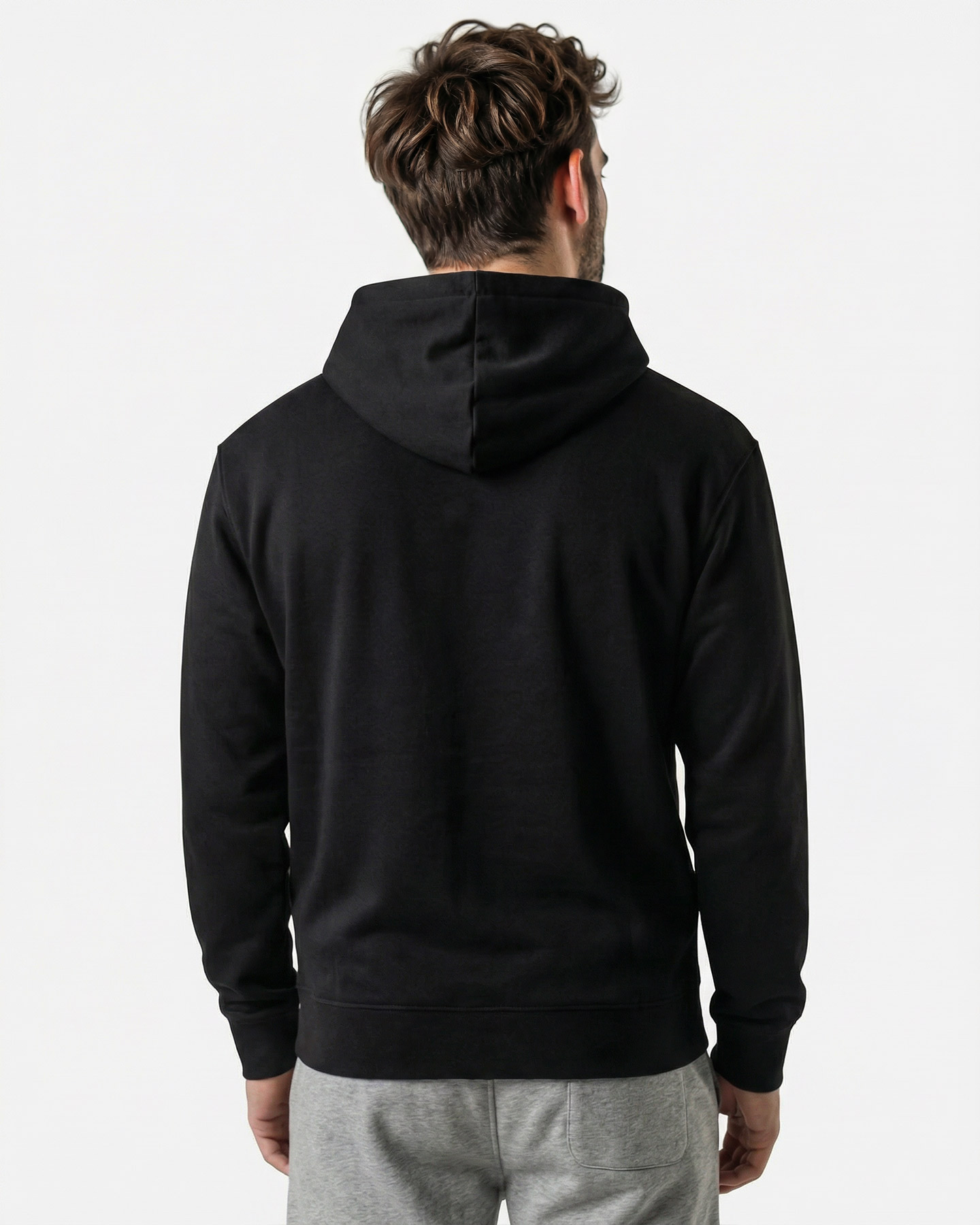 Felpa ABC BASIC ATHLETIC M - Nero - 3 | Cisalfa Sport