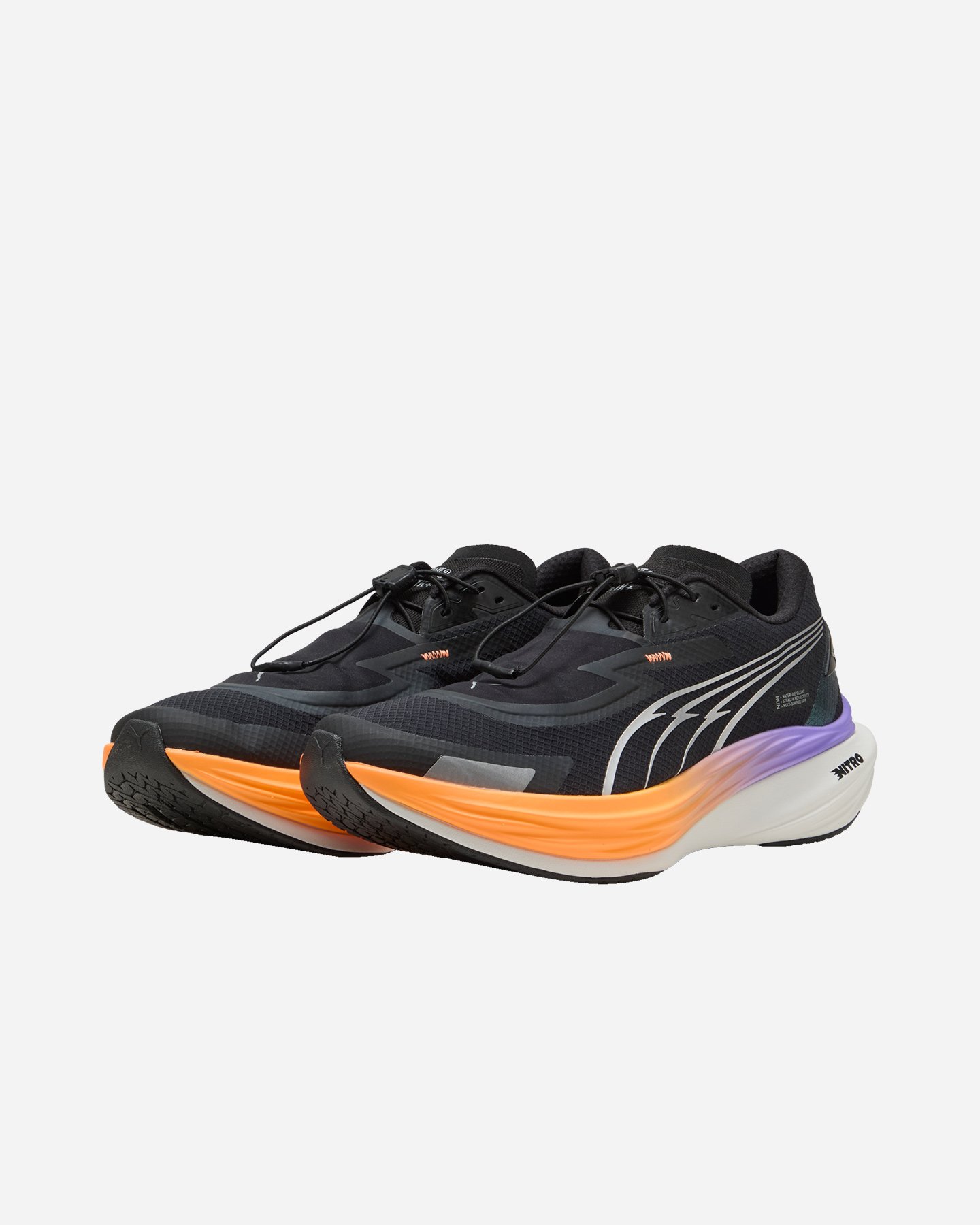 Scarpe running PUMA DEVIATE NITRO 3 WTR M - Nero - 1 | Cisalfa Sport