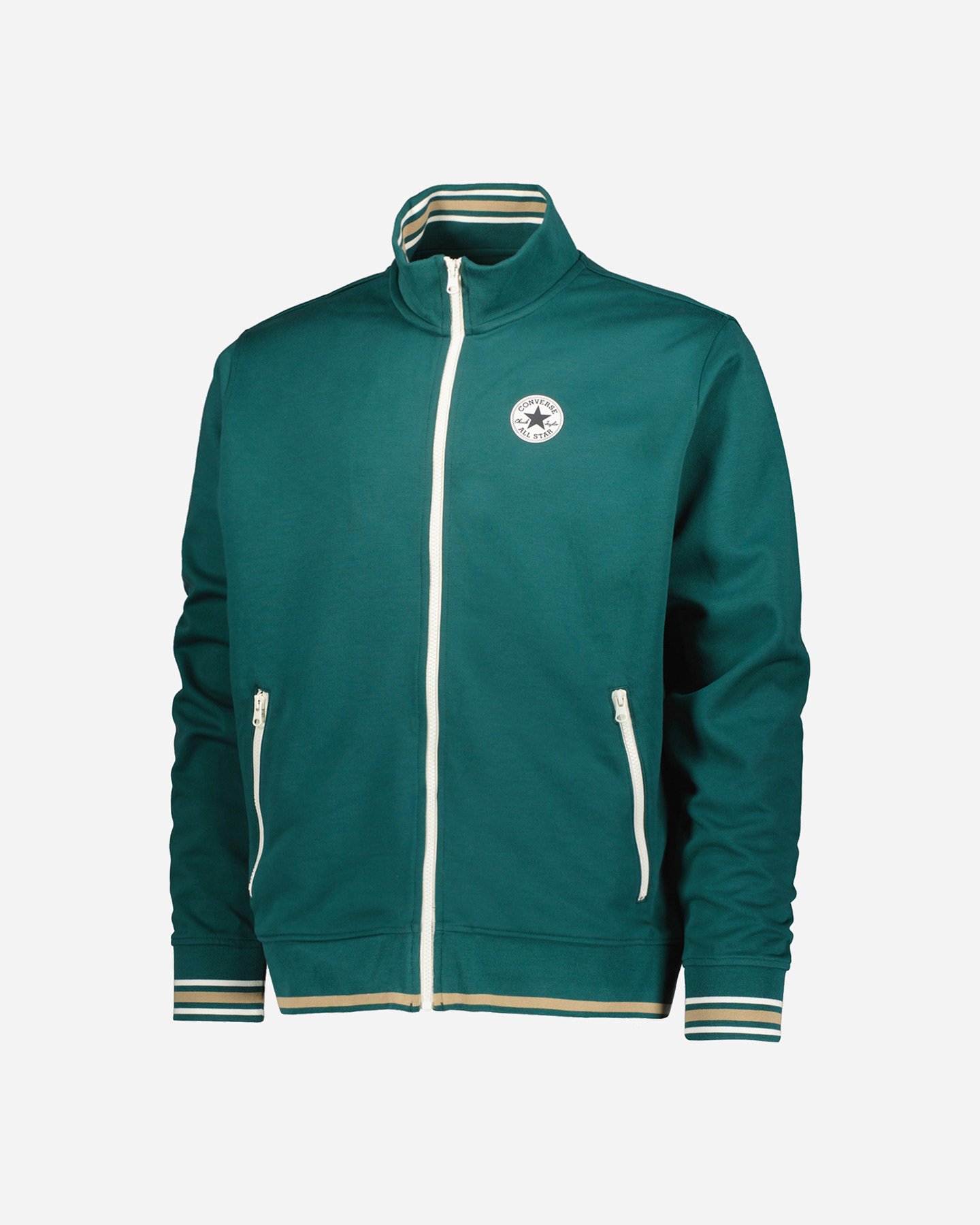 Felpa CONVERSE CHUCK PATCH M - Verde - 0 | Cisalfa Sport