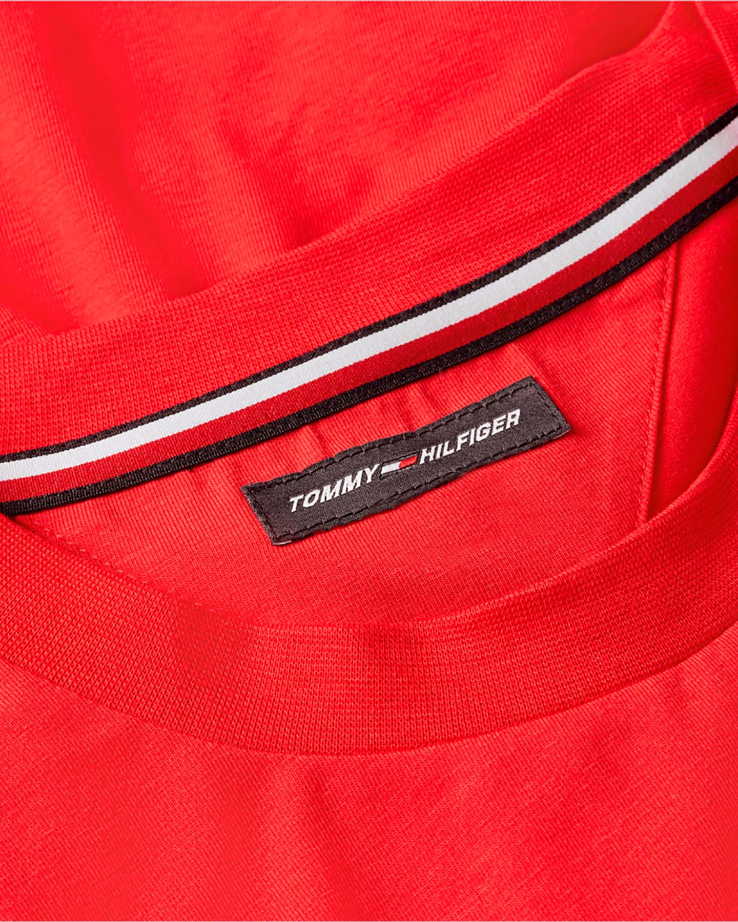 T-shirt TOMMY HILFIGER ESSENTIALS LOGO M - Rosso - 3 | Cisalfa Sport