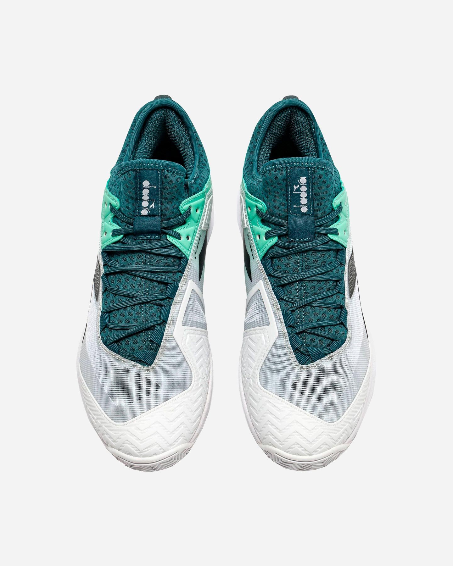 Scarpe tennis DIADORA BLUSHIELD FLY 5 CLAY M - Verde - 2 | Cisalfa Sport