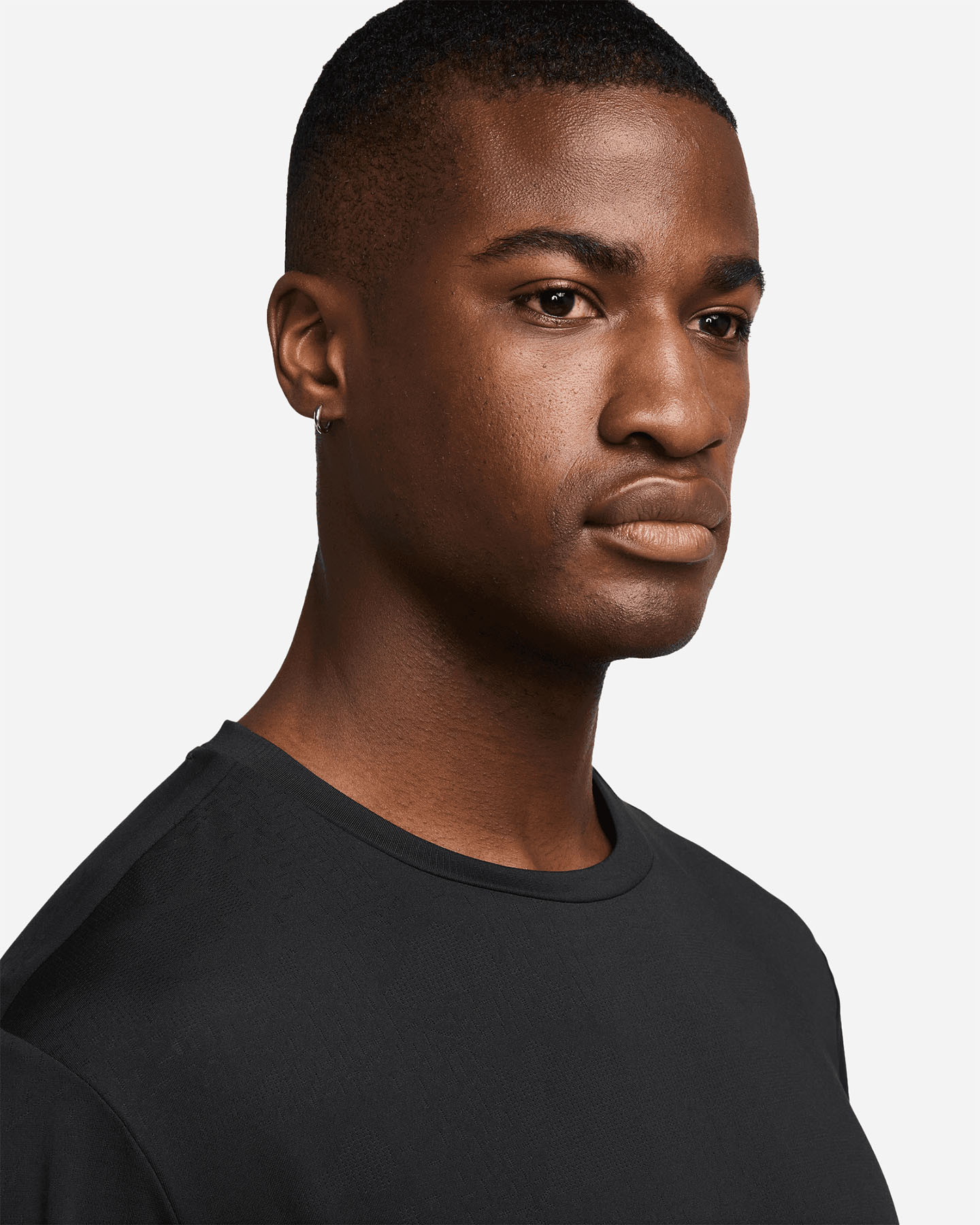 T-shirt running NIKE RUN PINNACLE M - Nero - 2 | Cisalfa Sport