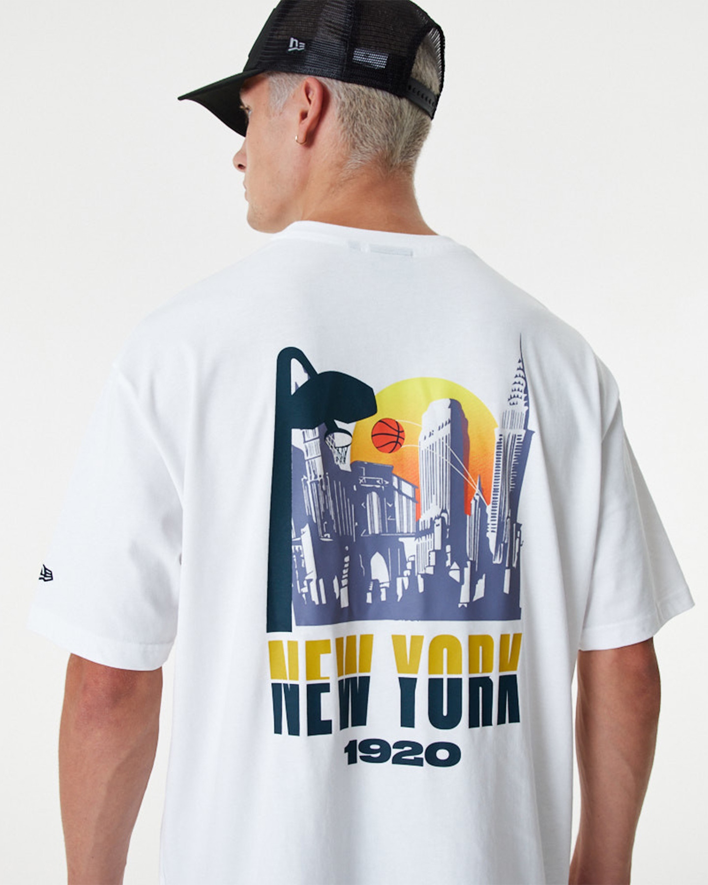 T-shirt NEW ERA BASIC  - Bianco - 3 | Cisalfa Sport