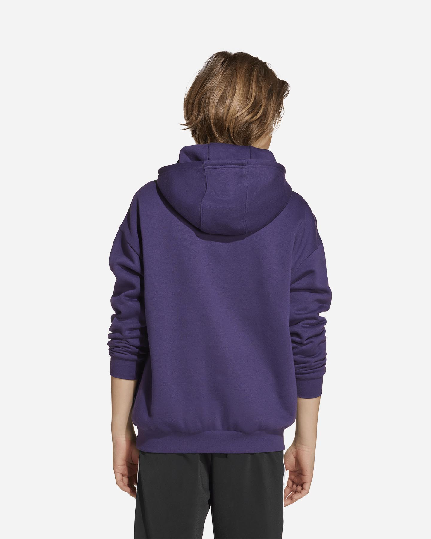 Felpa ADIDAS BIG LOGO JR - Viola - 2 | Cisalfa Sport