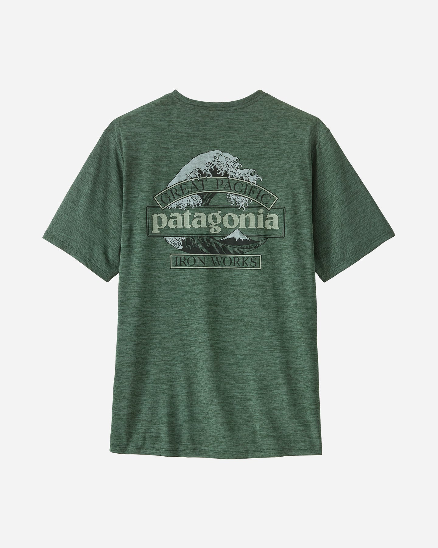 Maglia intimo tecnico PATAGONIA CAP COOL DAILY GREAT WAVES M - Verde - 1 | Cisalfa Sport