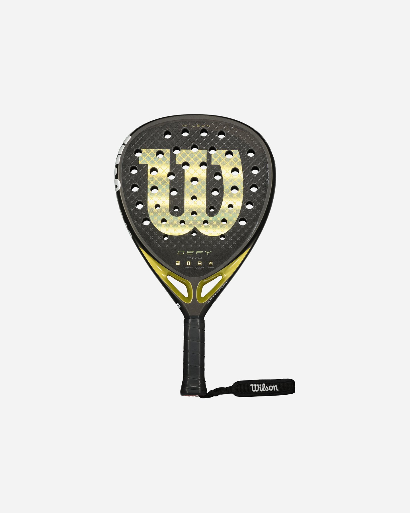 Racchetta padel intermedia WILSON DEFY PRO V1 PADEL  - Nero - 0 | Cisalfa Sport