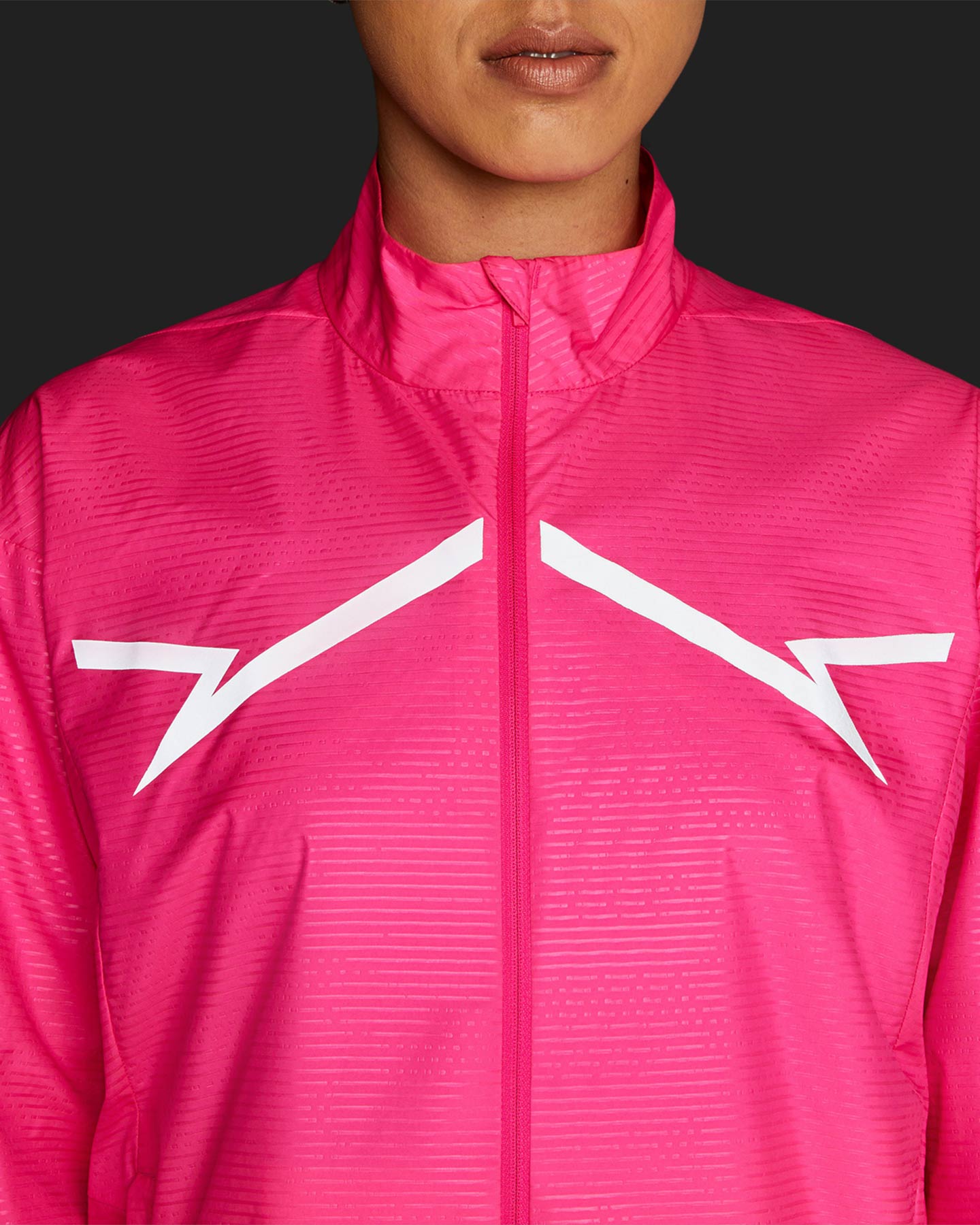 Giacca running ASICS LITE-SHOW W - Rosa - 5 | Cisalfa Sport