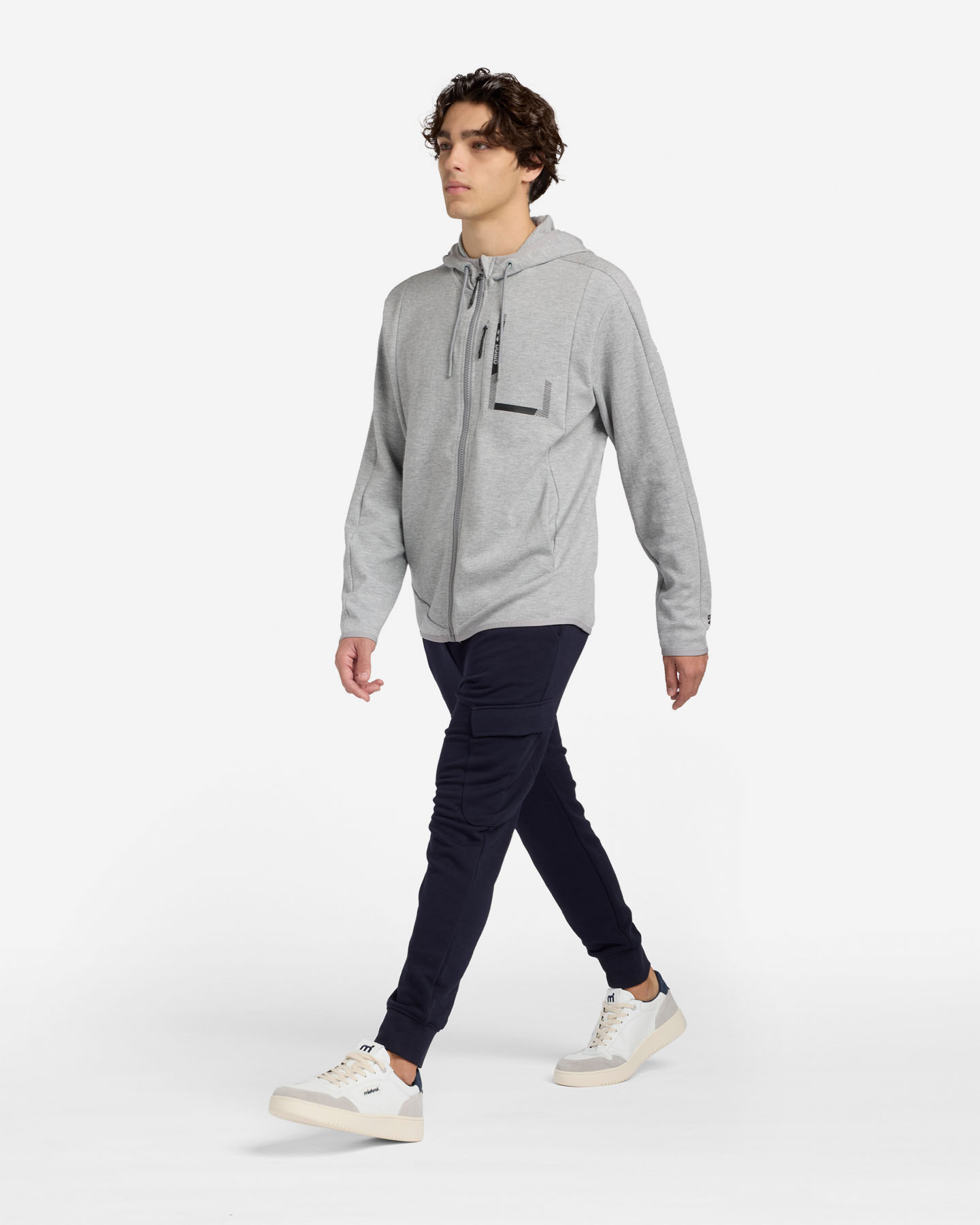 Felpa ARENA EVOLVING ATHLETIC M - Grigio - 2 | Cisalfa Sport