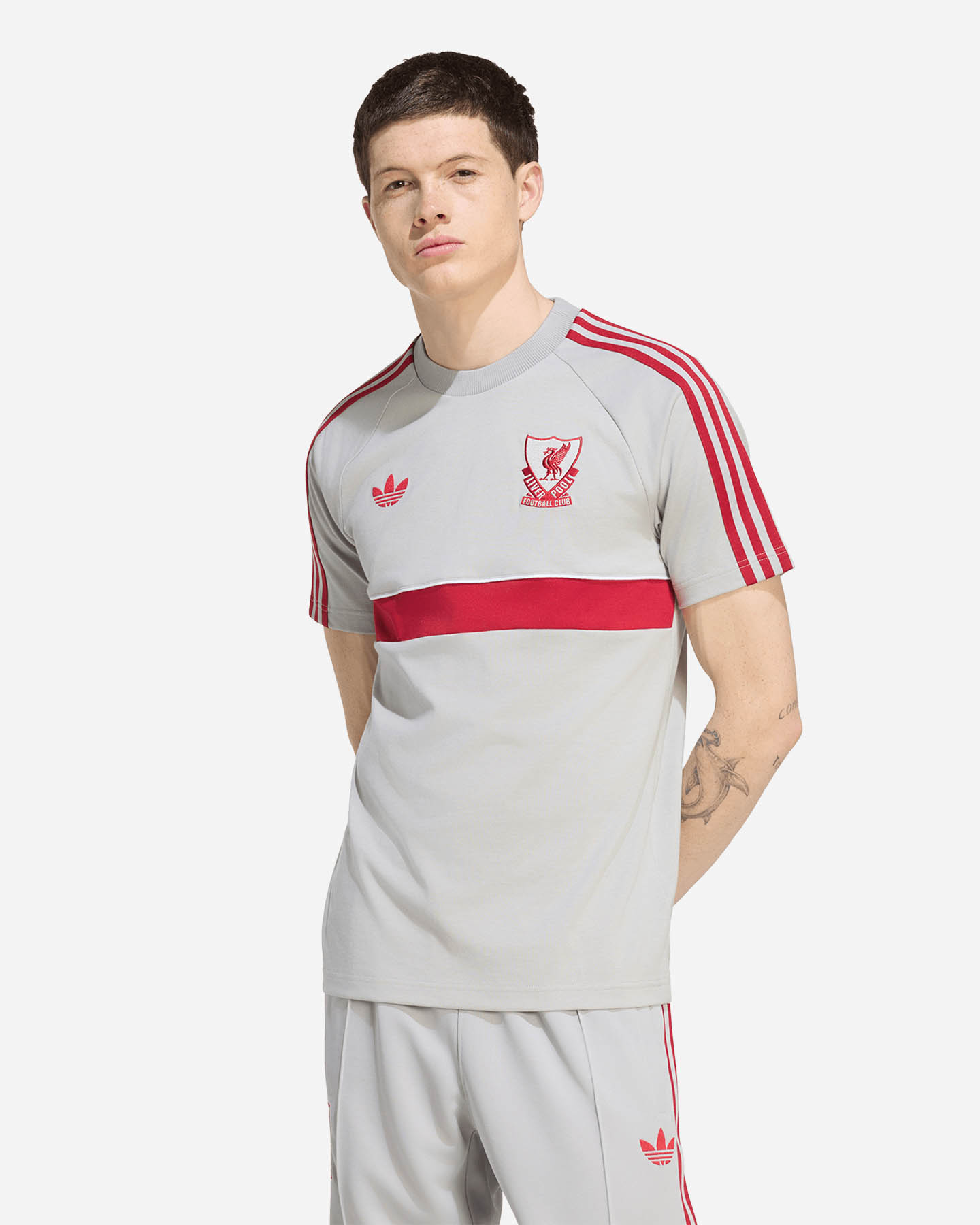 T-shirt ADIDAS ORIGINALS LIVERPOOL FC M - Grigio - 1 | Cisalfa Sport