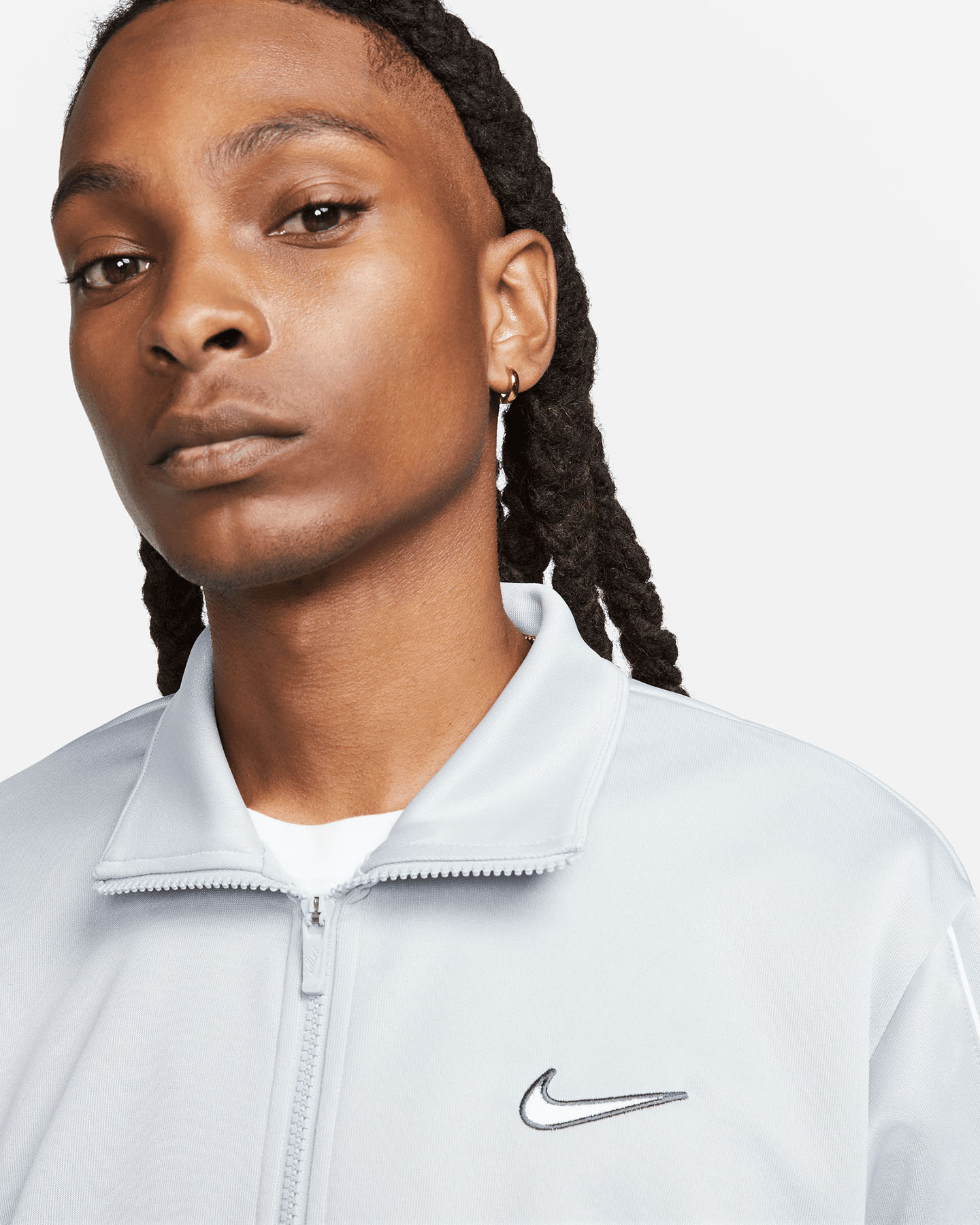 Felpa NIKE TRACKTOP M - Grigio - 3 | Cisalfa Sport