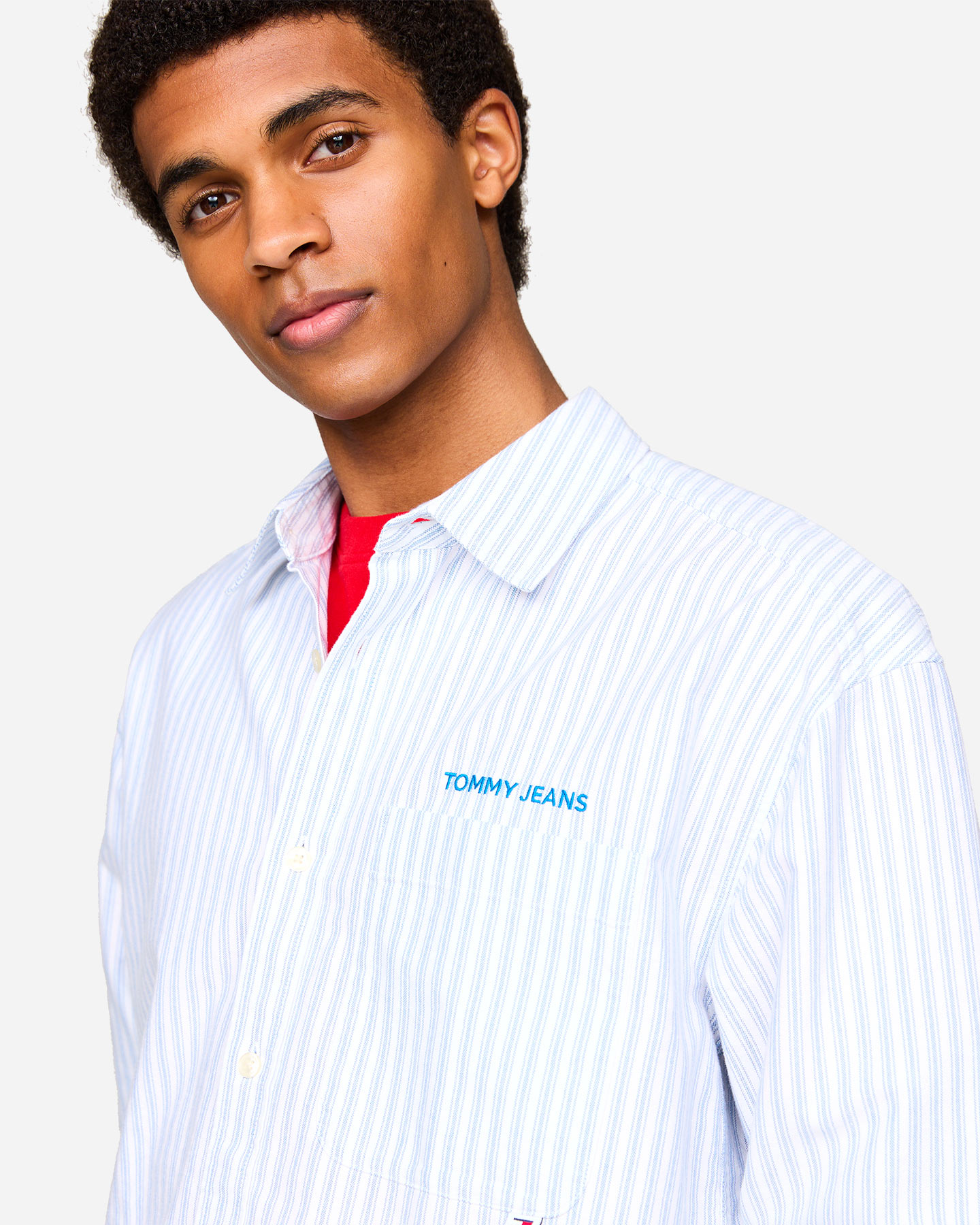 Camicia TOMMY HILFIGER STRIPES M - Blu - 4 | Cisalfa Sport