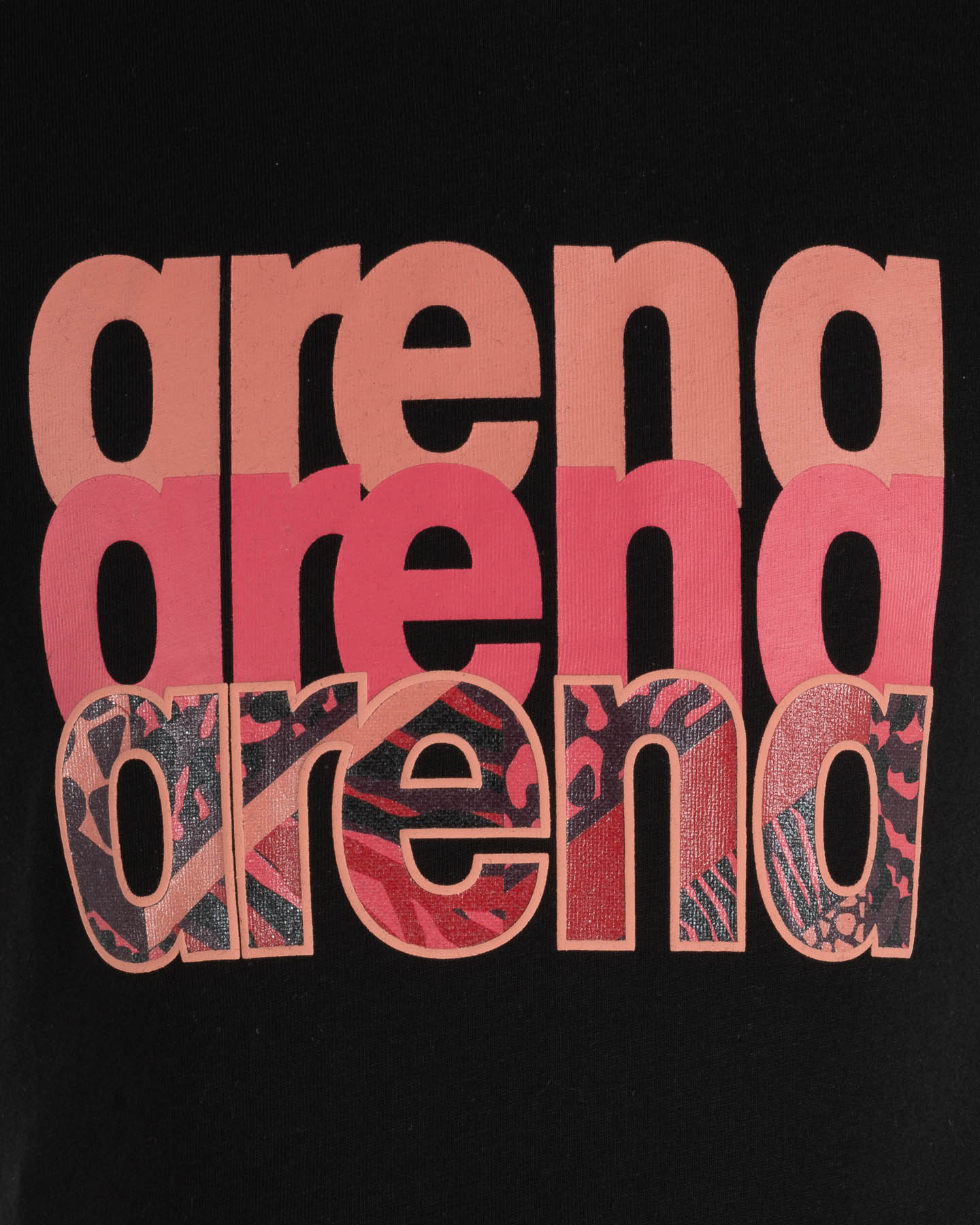 T-shirt ARENA ATHLETIC JR - Nero - 2 | Cisalfa Sport