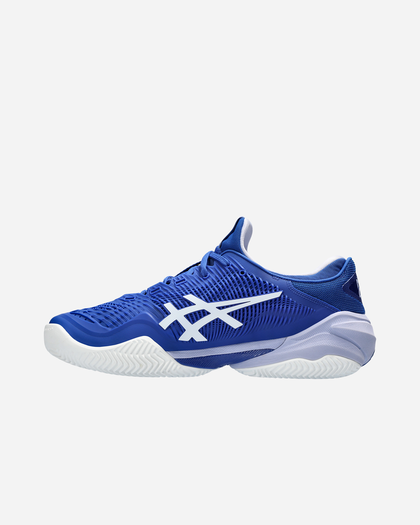 Scarpe tennis ASICS COURT FF 3 NOVAK CLAY M - Blu - 5 | Cisalfa Sport