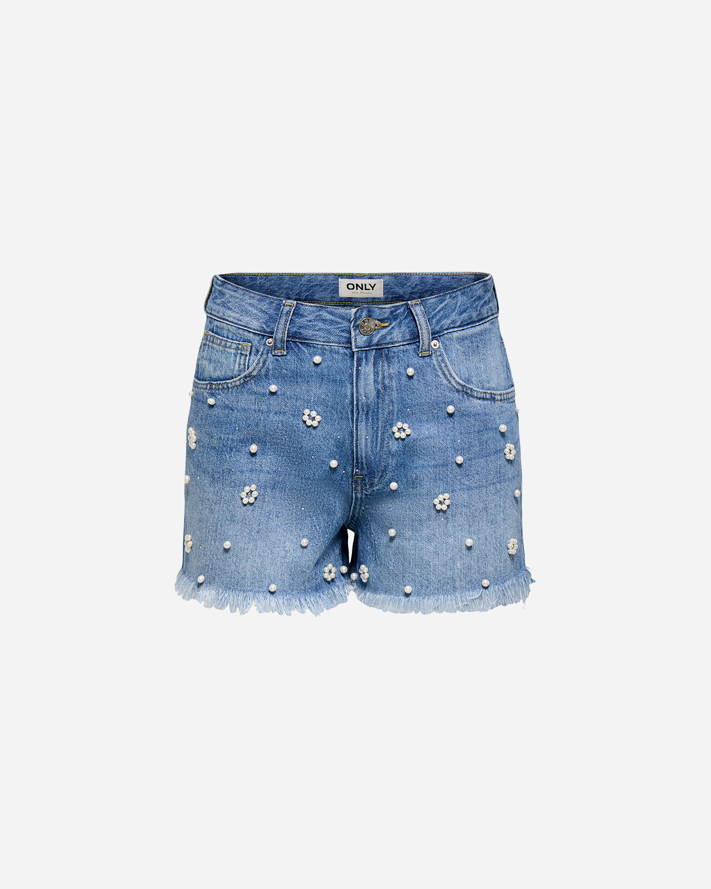 Short ONLY ZUMA PERLE E STRASS W - Denim - 0 | Cisalfa Sport