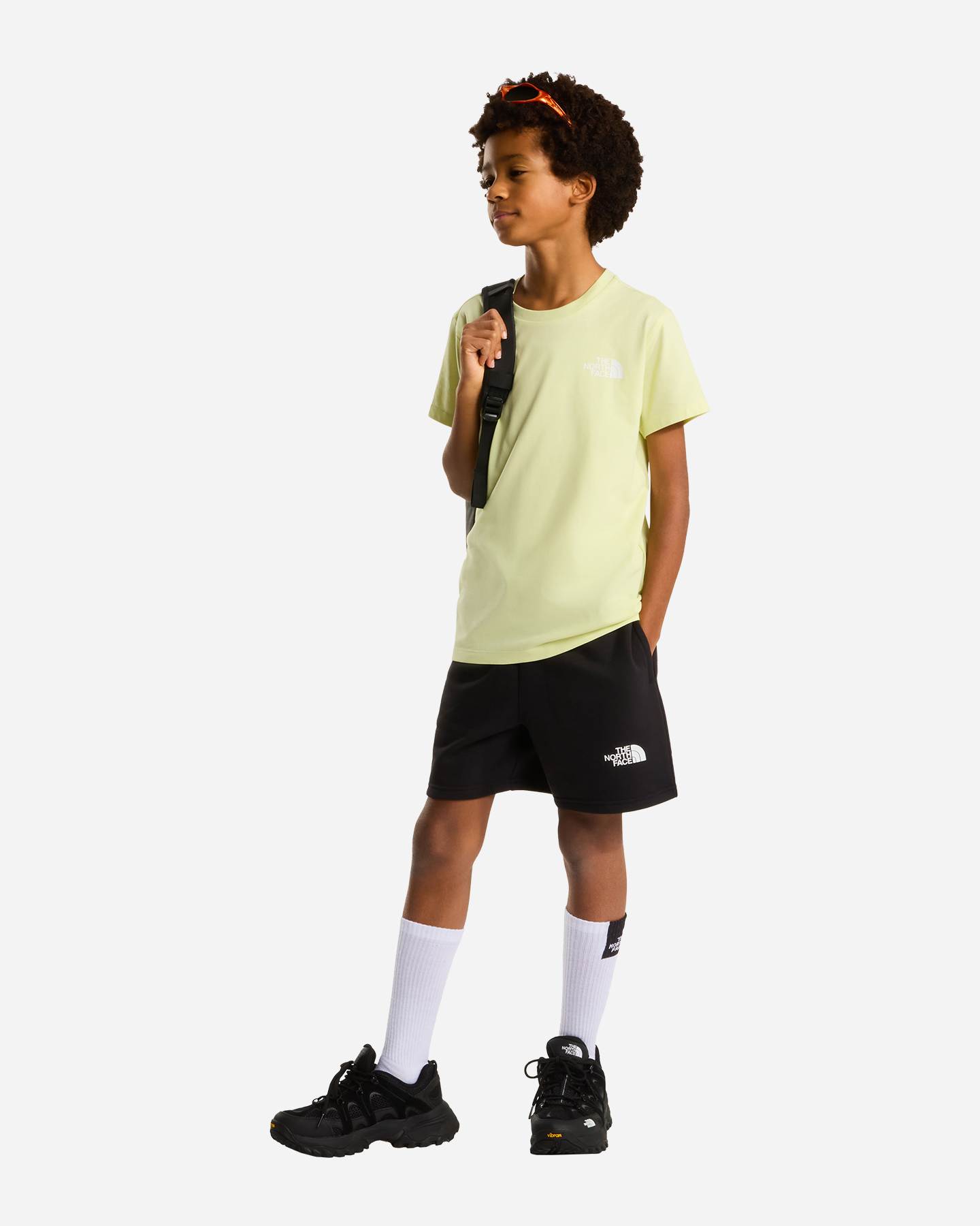 T-shirt THE NORTH FACE SIMPLE DOME JR - Giallo - 5 | Cisalfa Sport