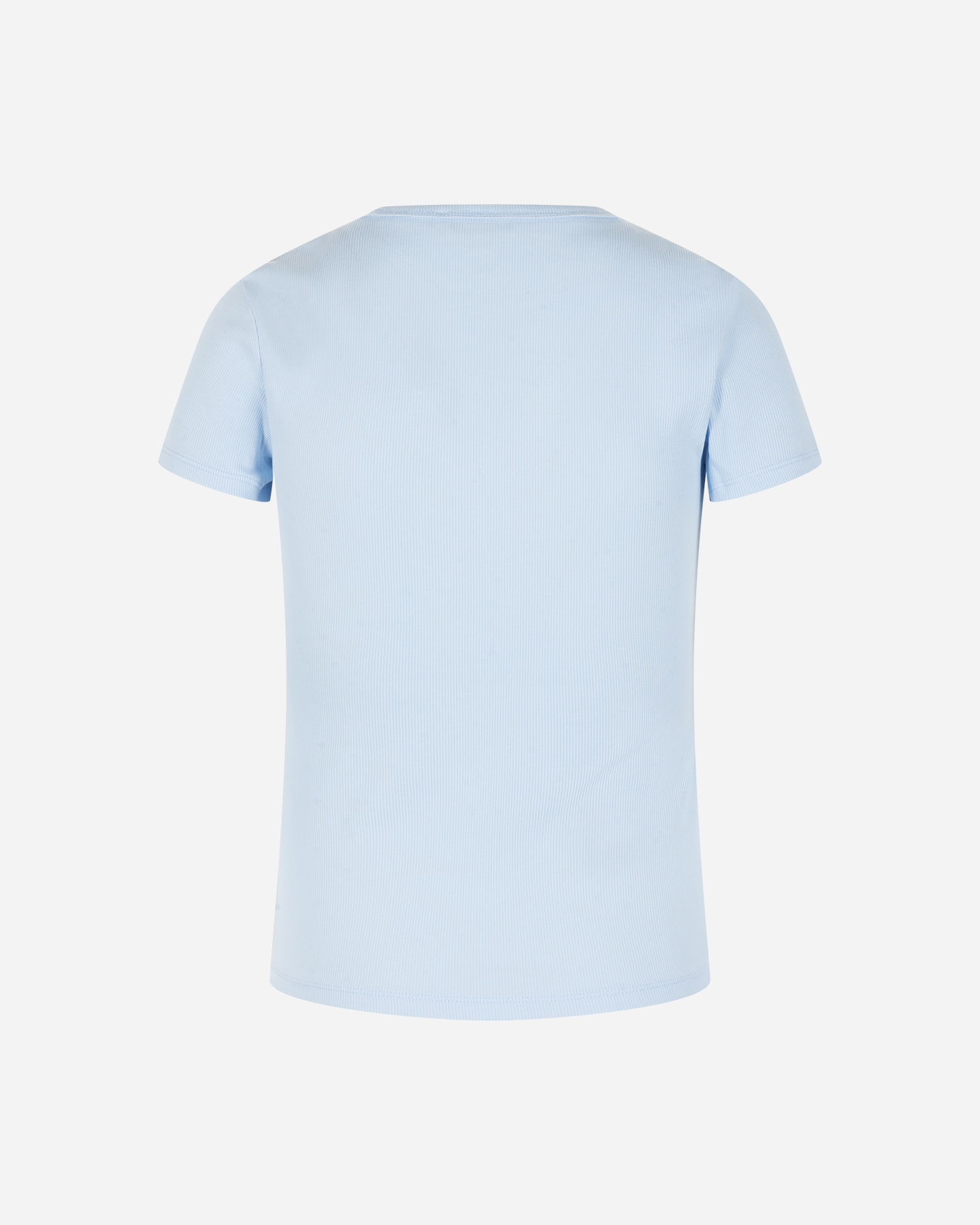 T-shirt TOMMY HILFIGER SLIM LOGO FLAG W - Azzurro - 1 | Cisalfa Sport