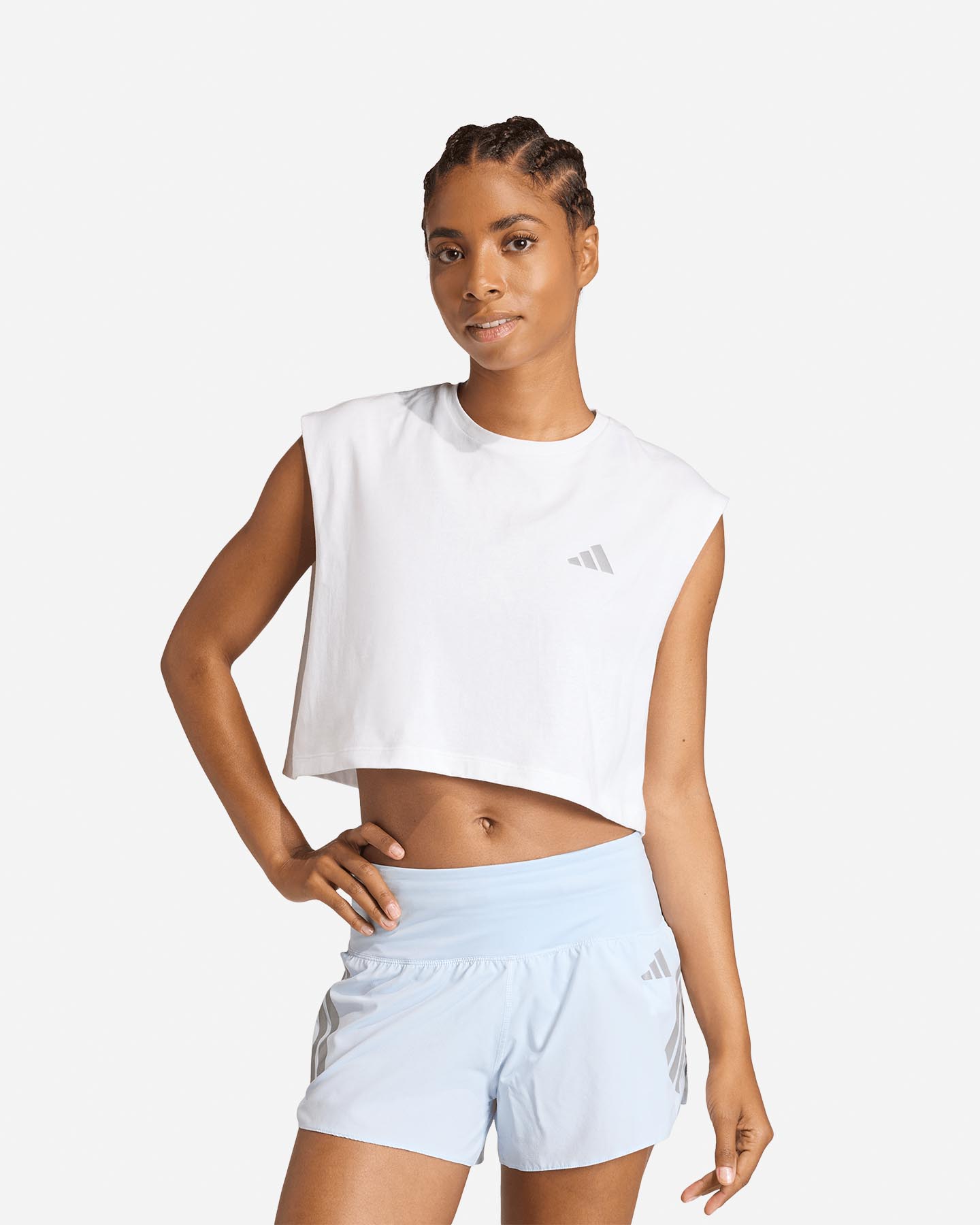 T-shirt running ADIDAS ADI365 ESSENTIALS W - Bianco - 1 | Cisalfa Sport