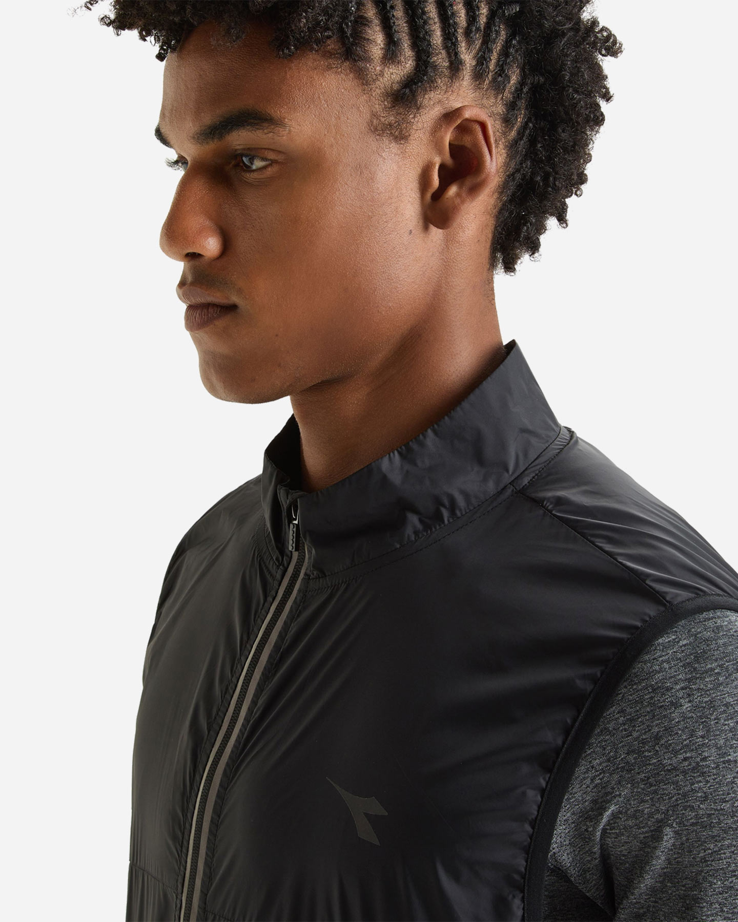 Giacca running DIADORA PACKABLE M - Nero - 4 | Cisalfa Sport