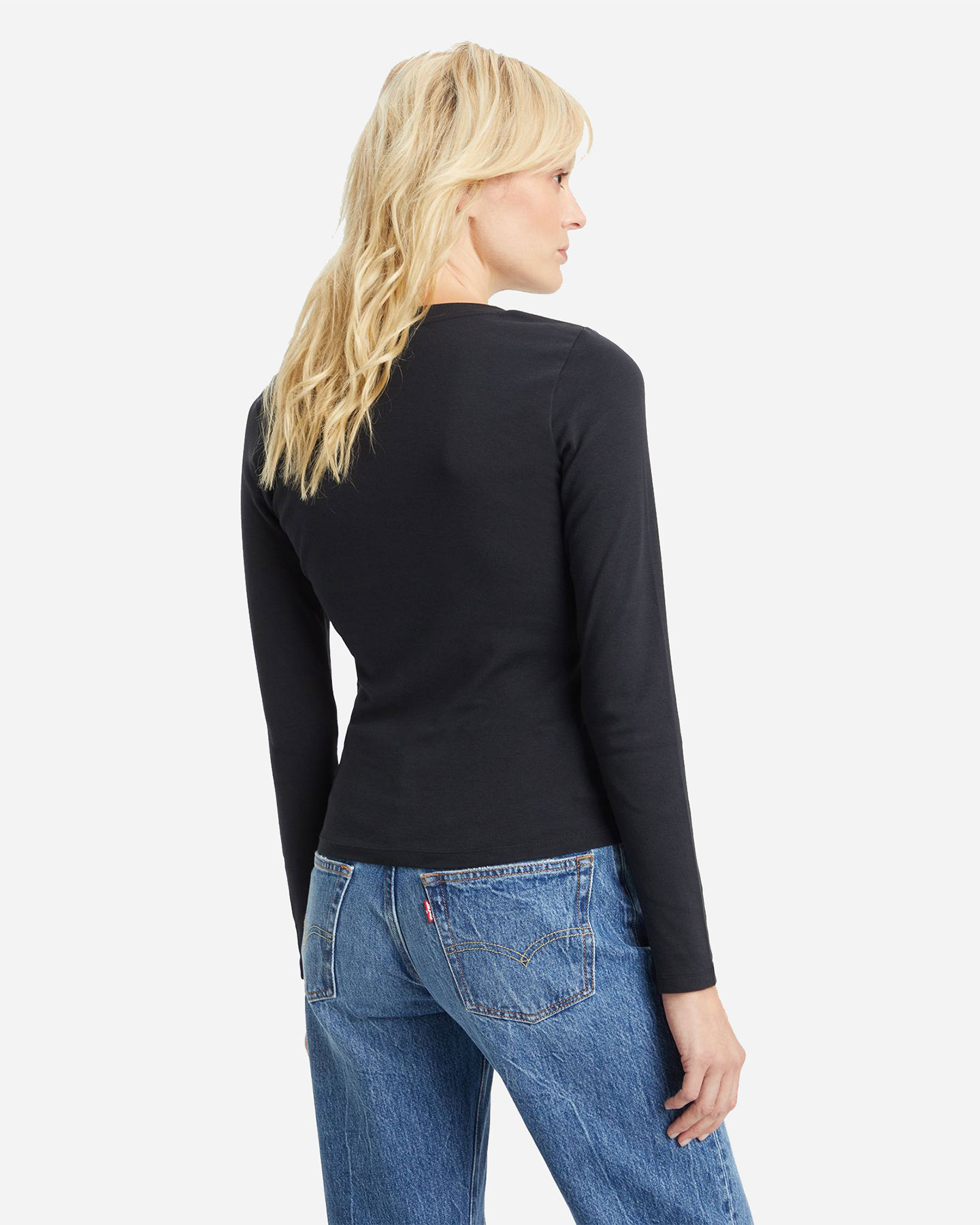 T-shirt LEVI'S V LOGO CHESTIT W - Nero - 1 | Cisalfa Sport