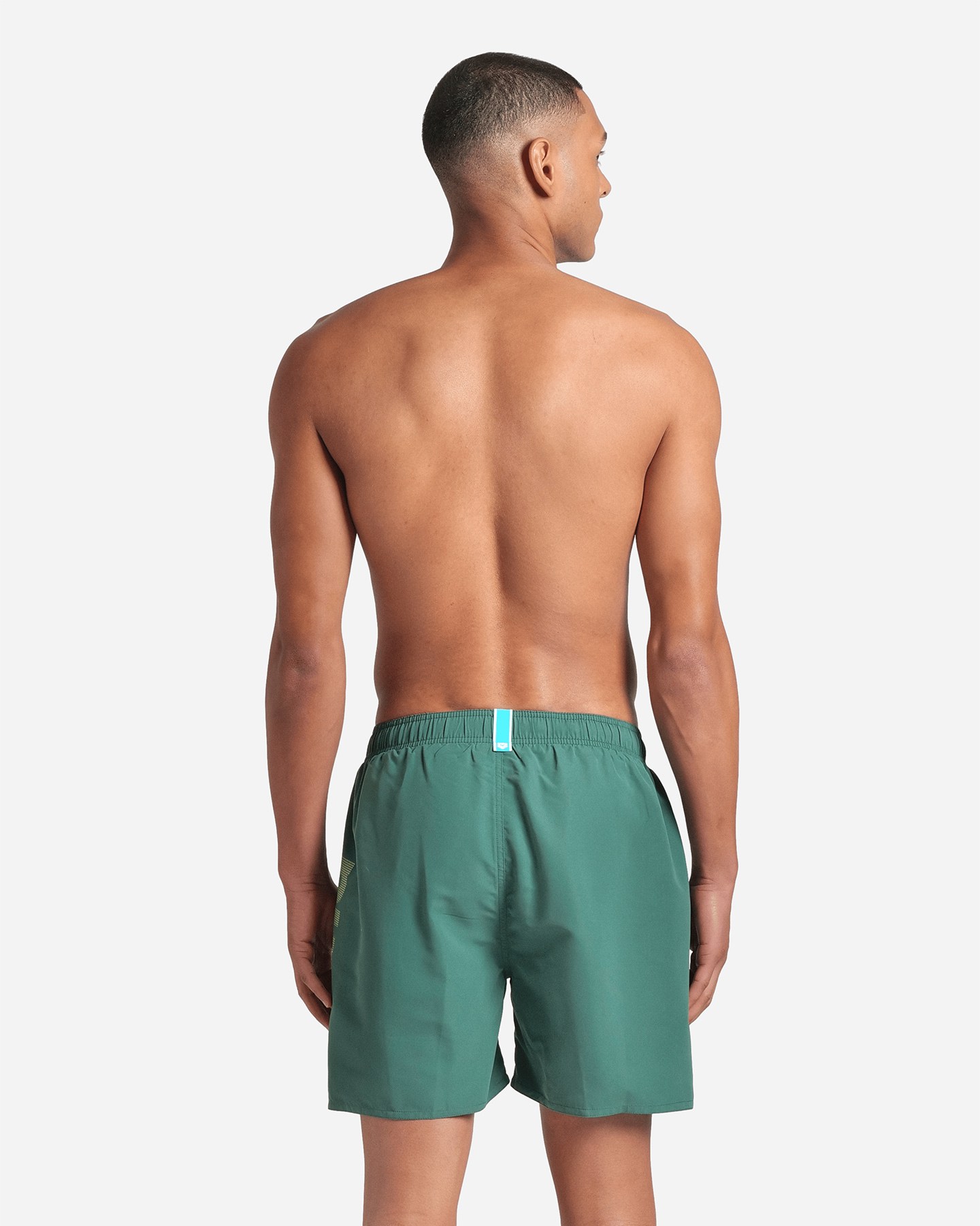 Boxer mare ARENA FUNDAMENTALS LOGO M - Verde - 1 | Cisalfa Sport