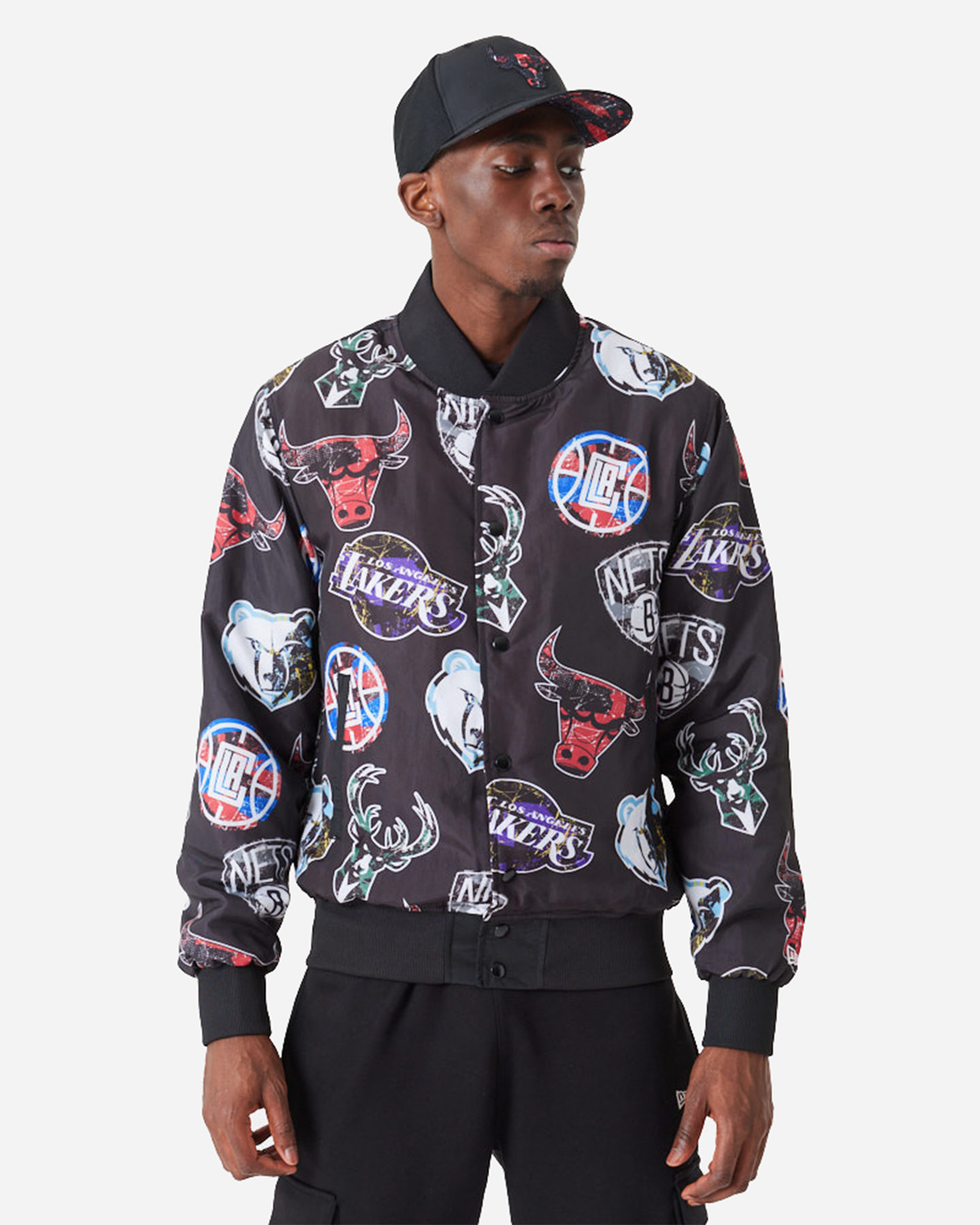 Felpa NEW ERA TEAM MULTILOGO  - 0 | Cisalfa Sport