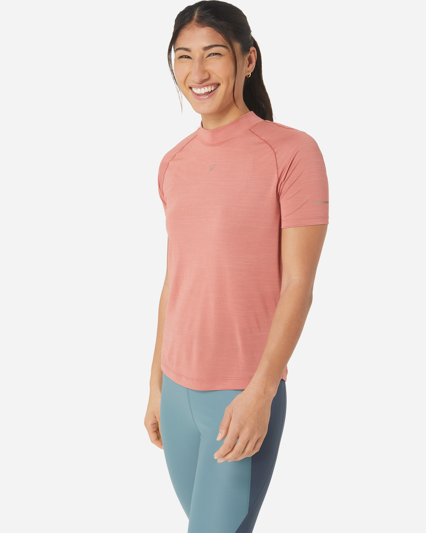 T-shirt running ASICS NAGINO RUN W - Rosso - 2 | Cisalfa Sport