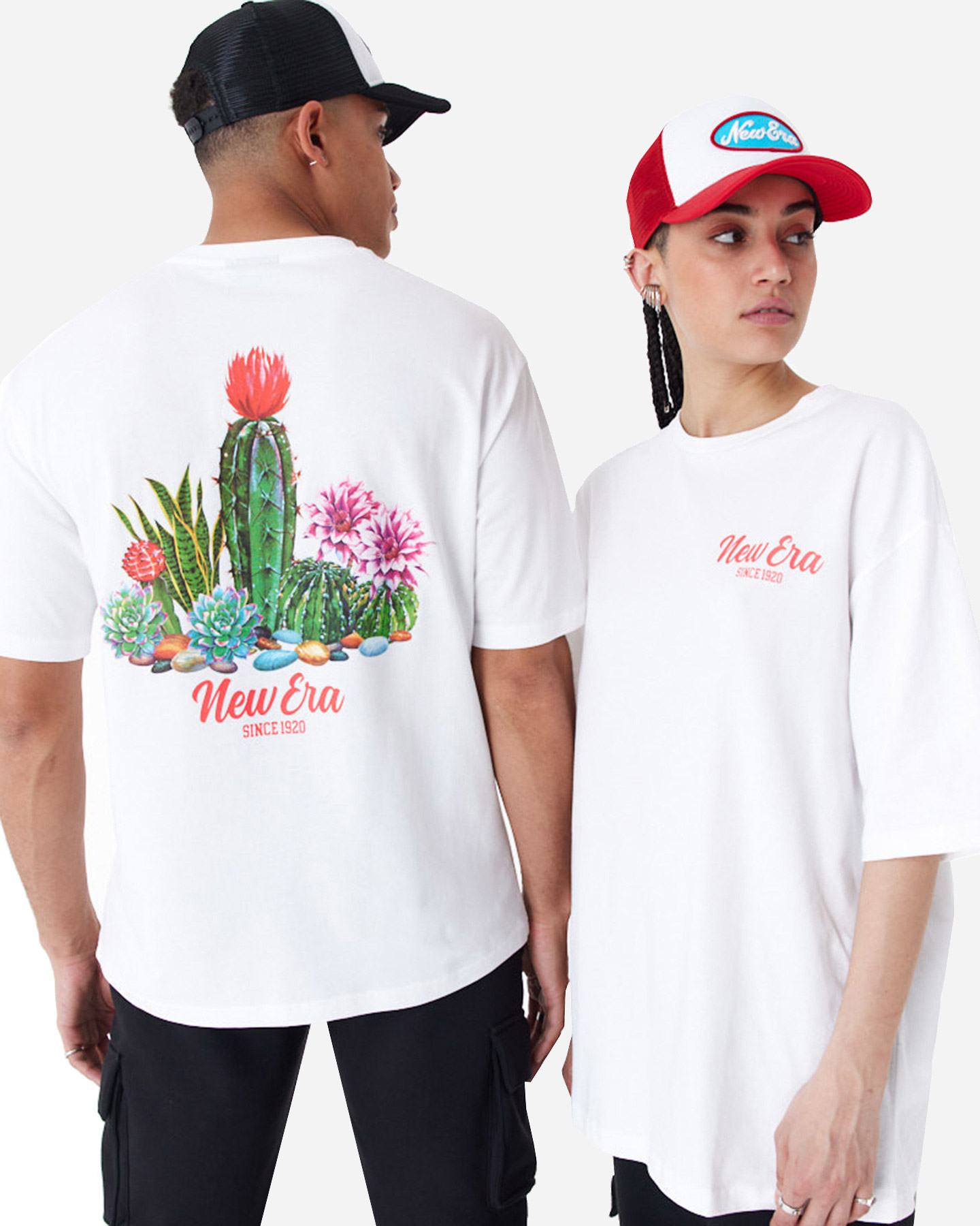 T-shirt NEW ERA CACTUS M - Bianco - 2 | Cisalfa Sport