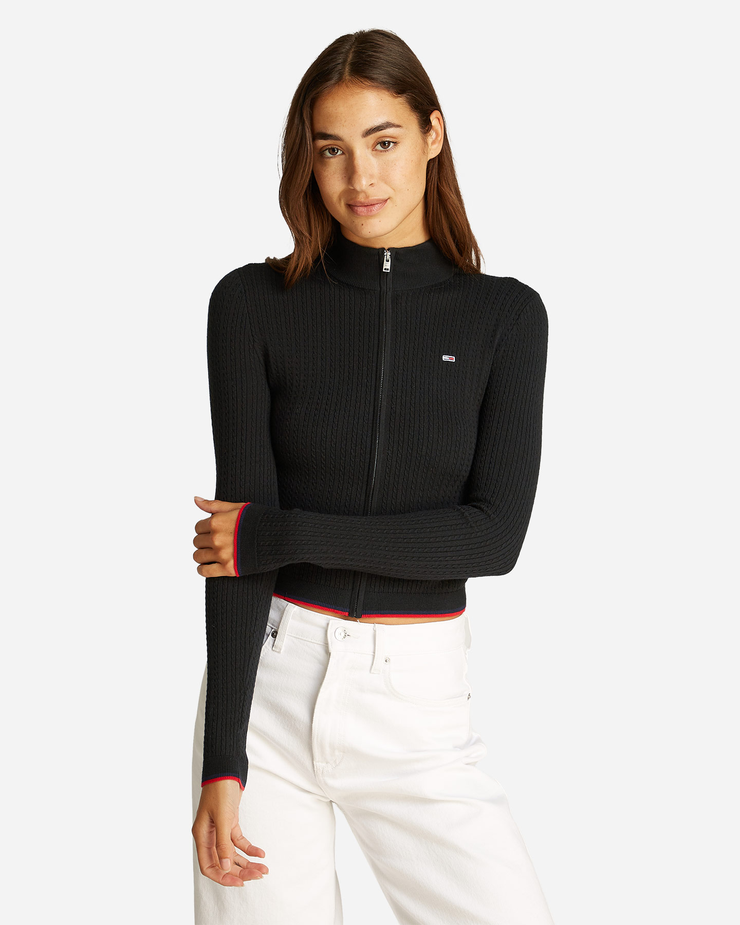 Cardigan TOMMY HILFIGER ZIP W - Nero - 2 | Cisalfa Sport