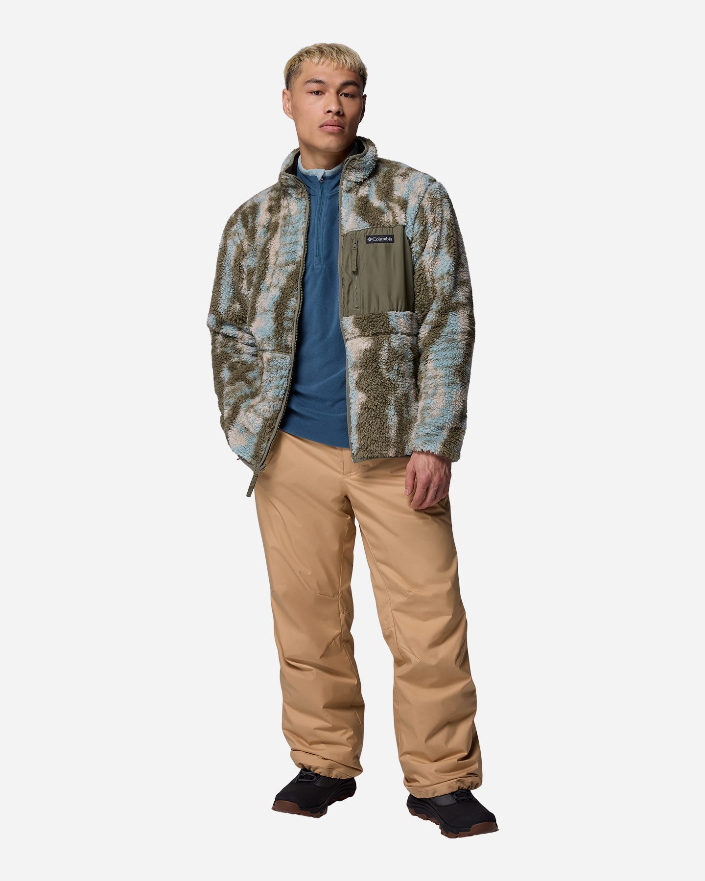 Felpa COLUMBIA WINTER PASS M - Verde - 3 | Cisalfa Sport