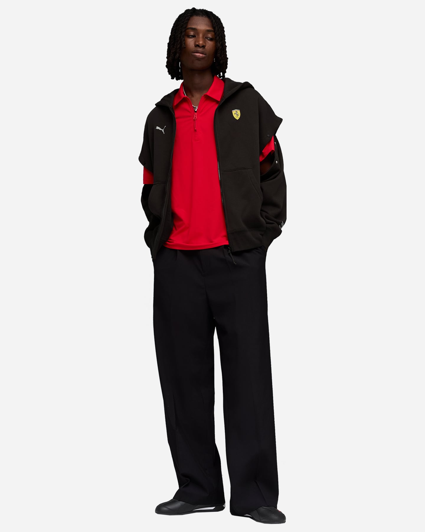 Polo PUMA FERRARI CLOUDSPUN M - Rosso - 4 | Cisalfa Sport