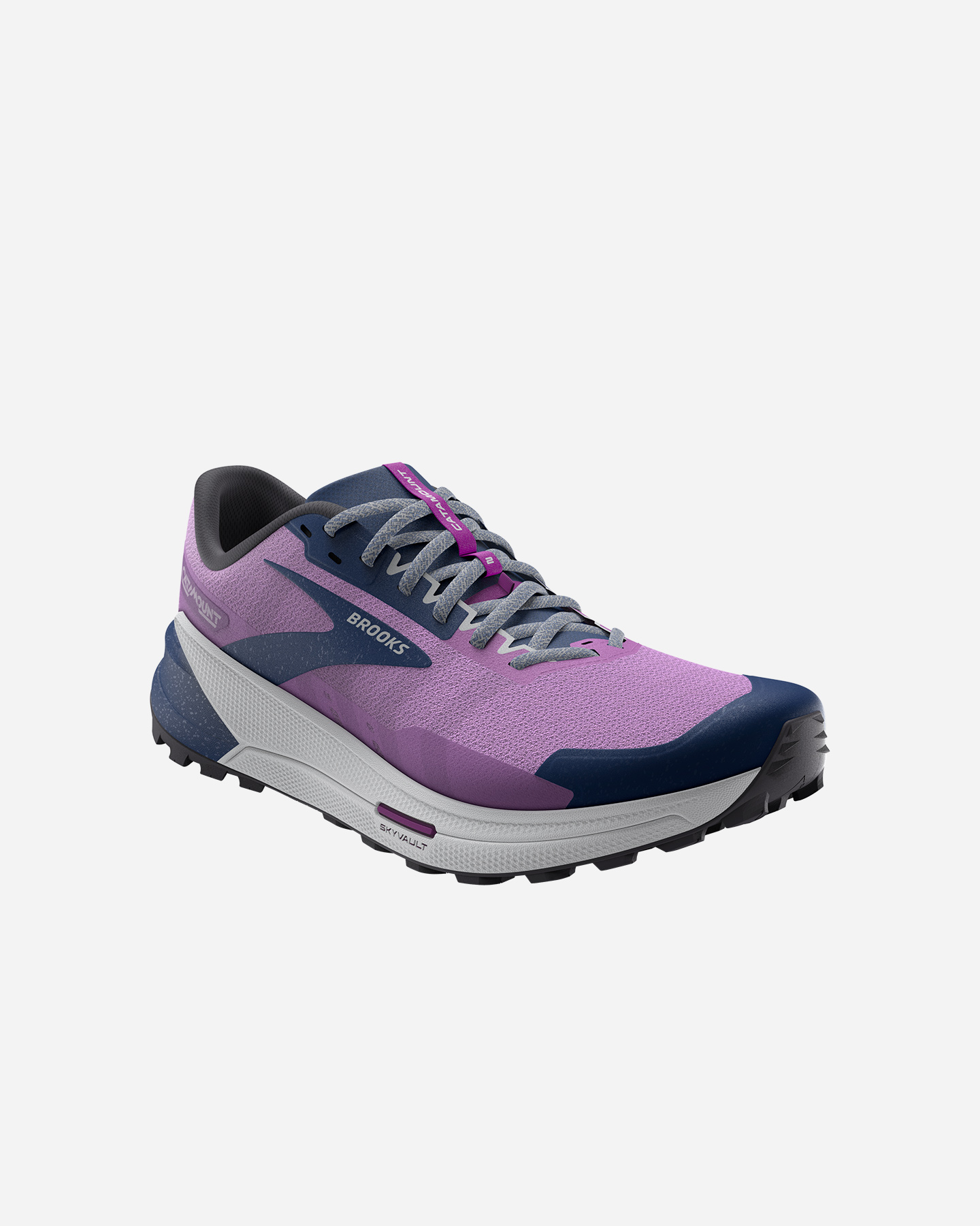 Scarpe trail BROOKS CATAMOUNT 2 W - Viola - 1 | Cisalfa Sport