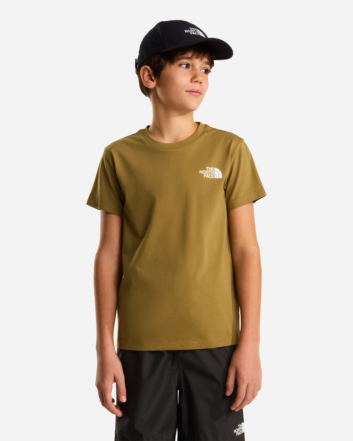 T-shirt THE NORTH FACE SIMPLE DOME SMALL LOGO JR - Verde - 2 | Cisalfa Sport
